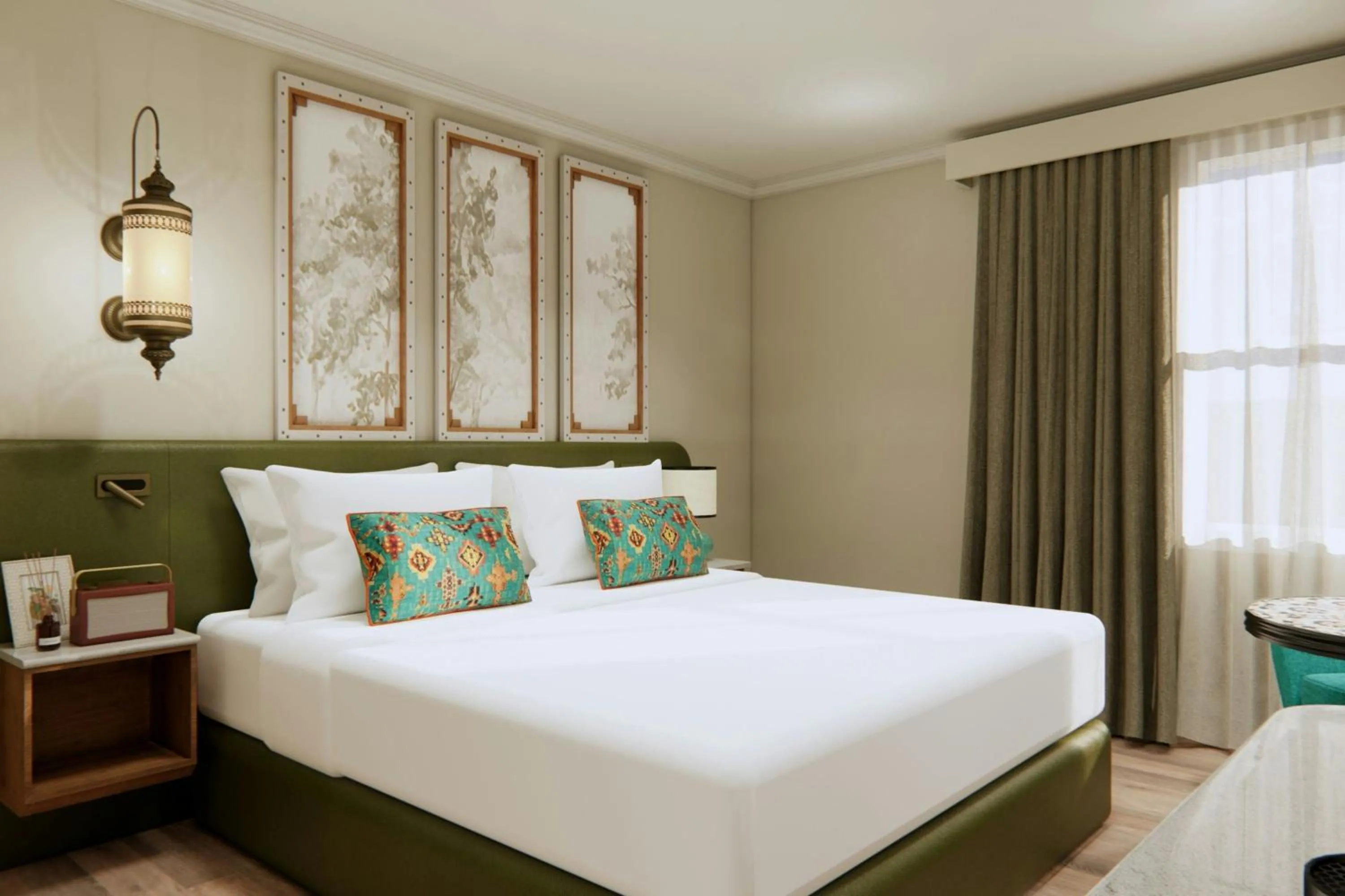 Photo of the whole room, Bed in Hyde & Seek, London Hyde Park, a Tribute Portfolio Hotel