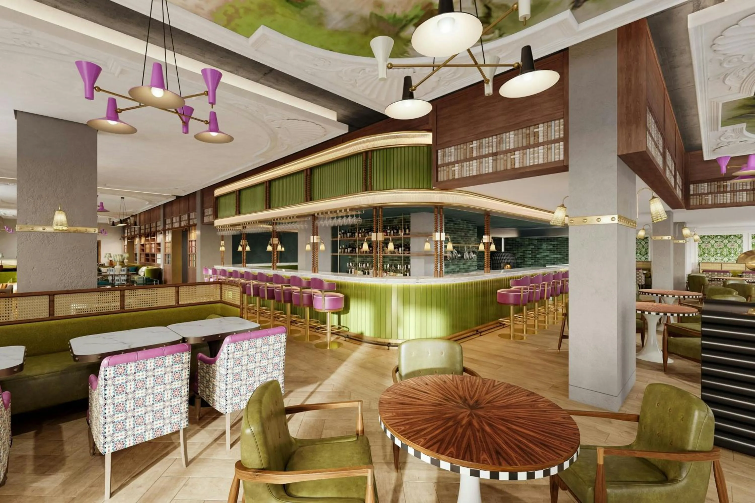 Lounge or bar in Hyde & Seek, London Hyde Park, a Tribute Portfolio Hotel