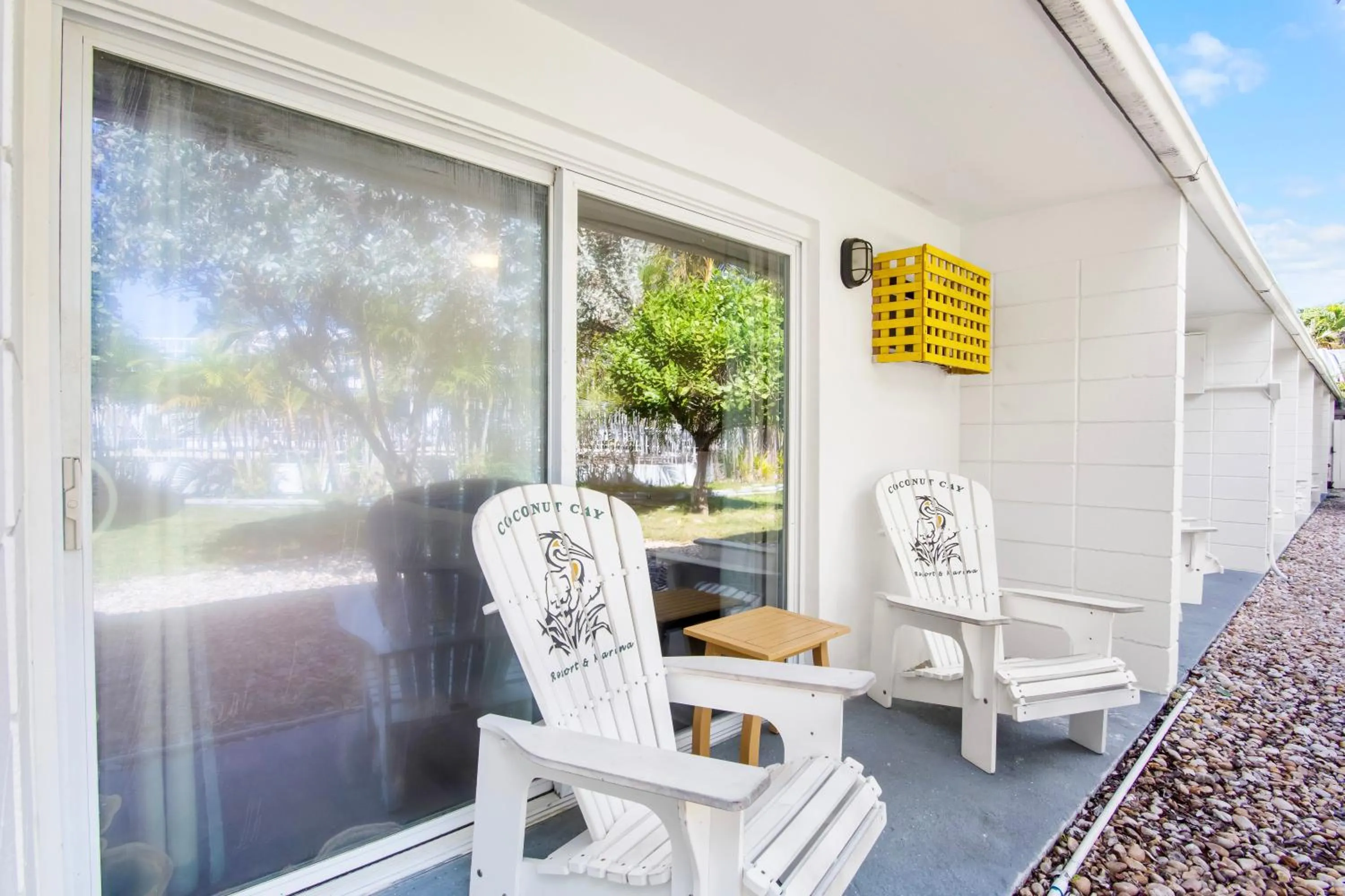 Patio in Coconut Cay Resort