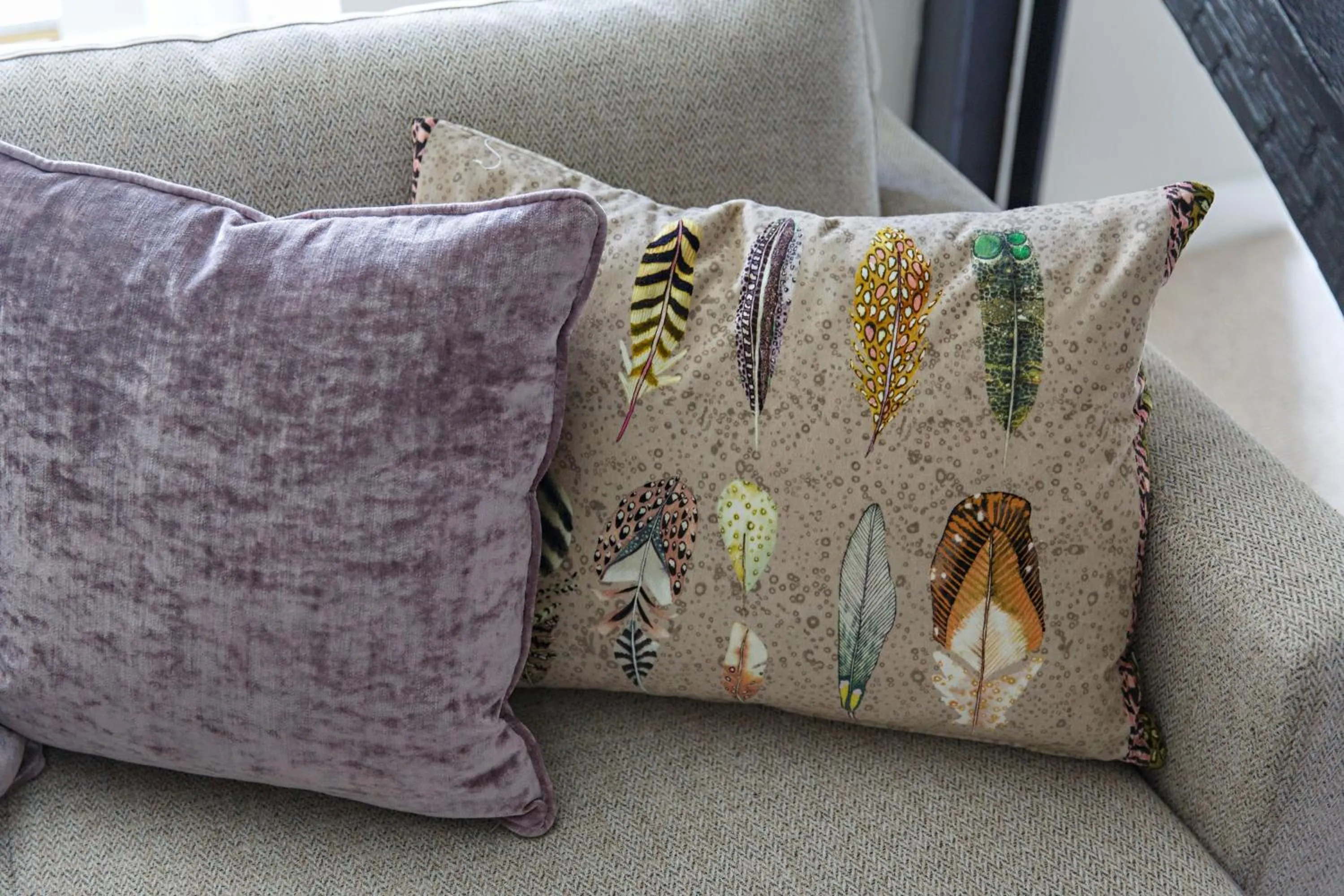 Seating area in The Maids Head Hotel