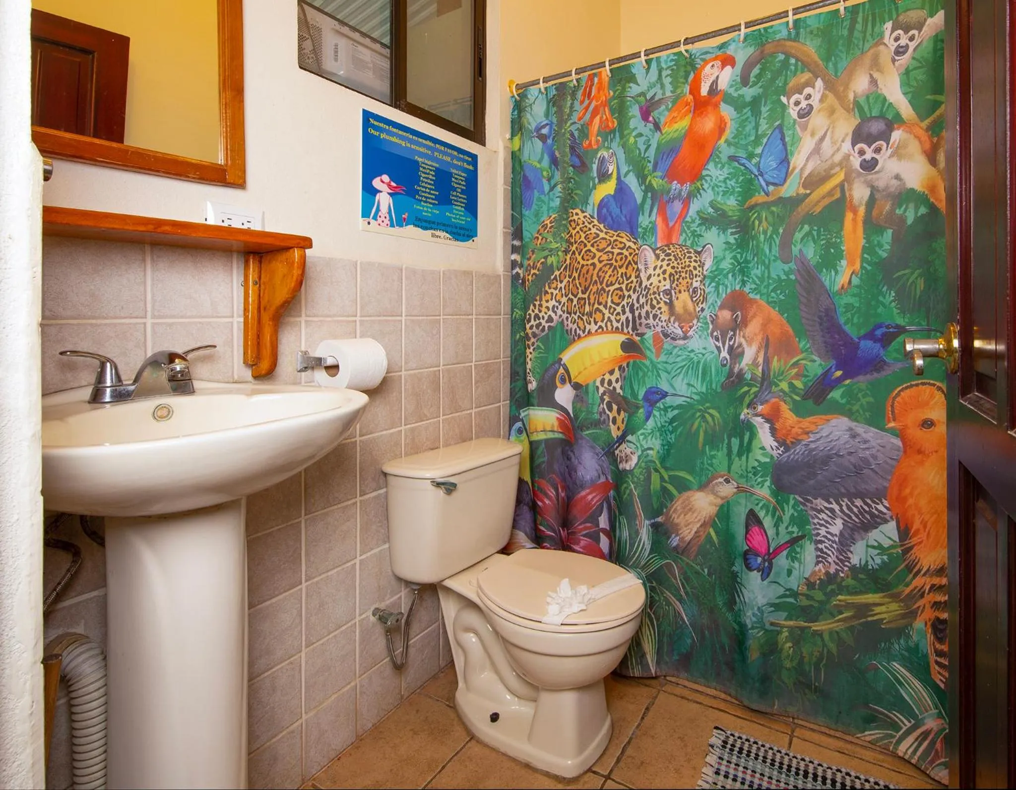 Bathroom in Hotel Diversion Tropical