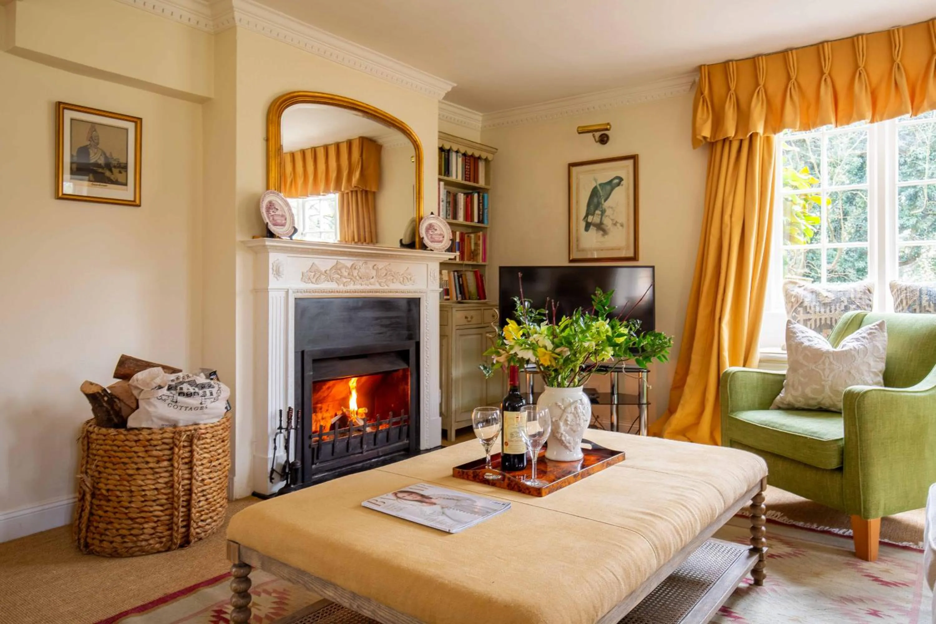 Living room in Goodwood Cottage
