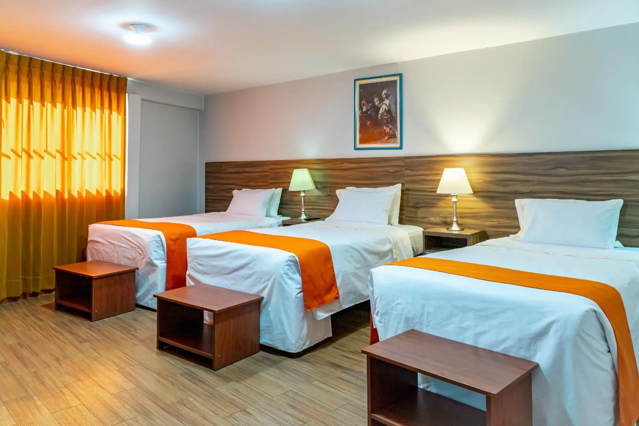 Triple Room with Private Bathroom in Hotel Plaza San Antonio Arequipa Triple Room with Private Bathroom in Hotel Plaza San Antonio Arequipa