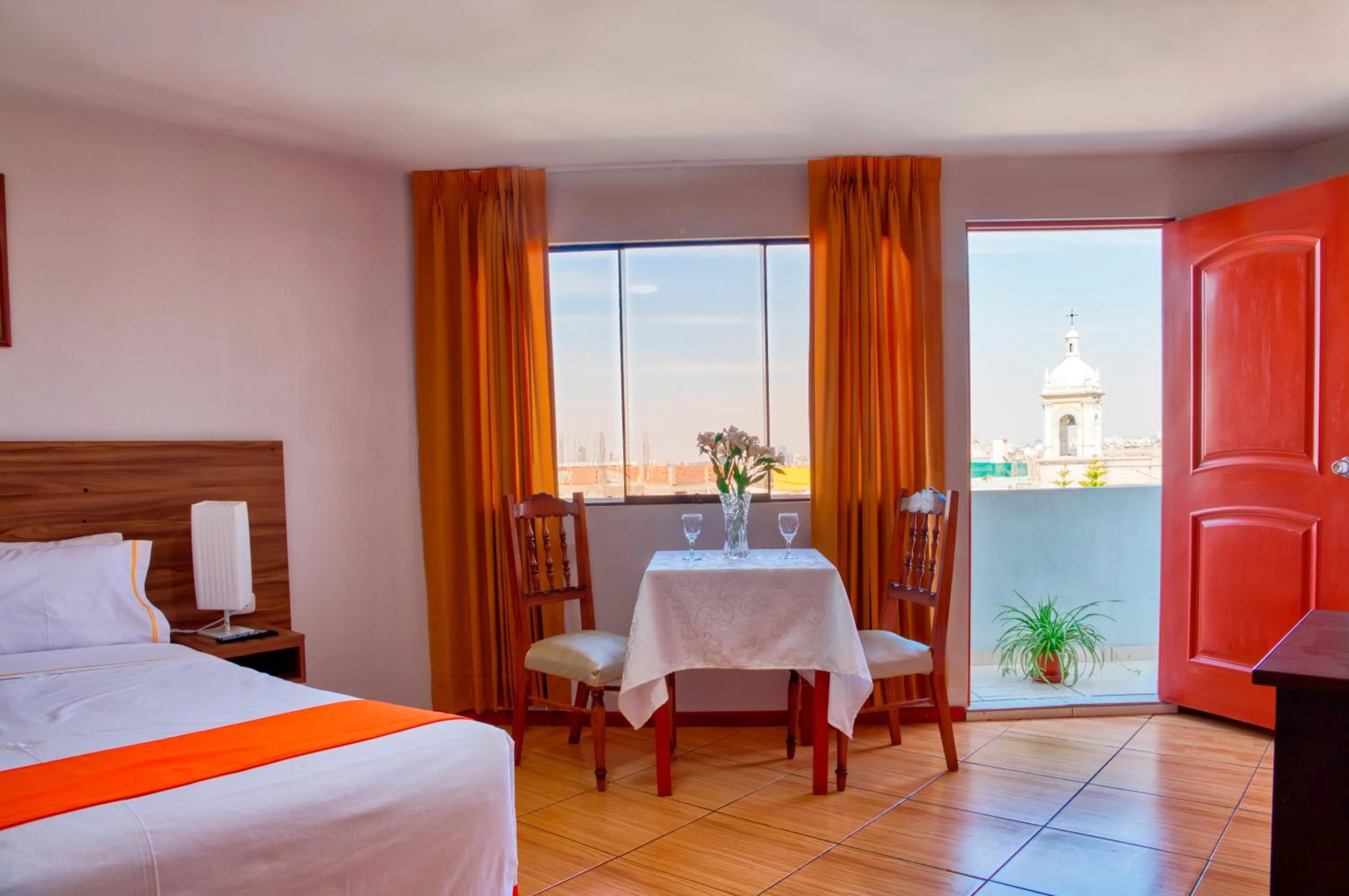 Bedroom, Bed in Hotel Plaza San Antonio Arequipa