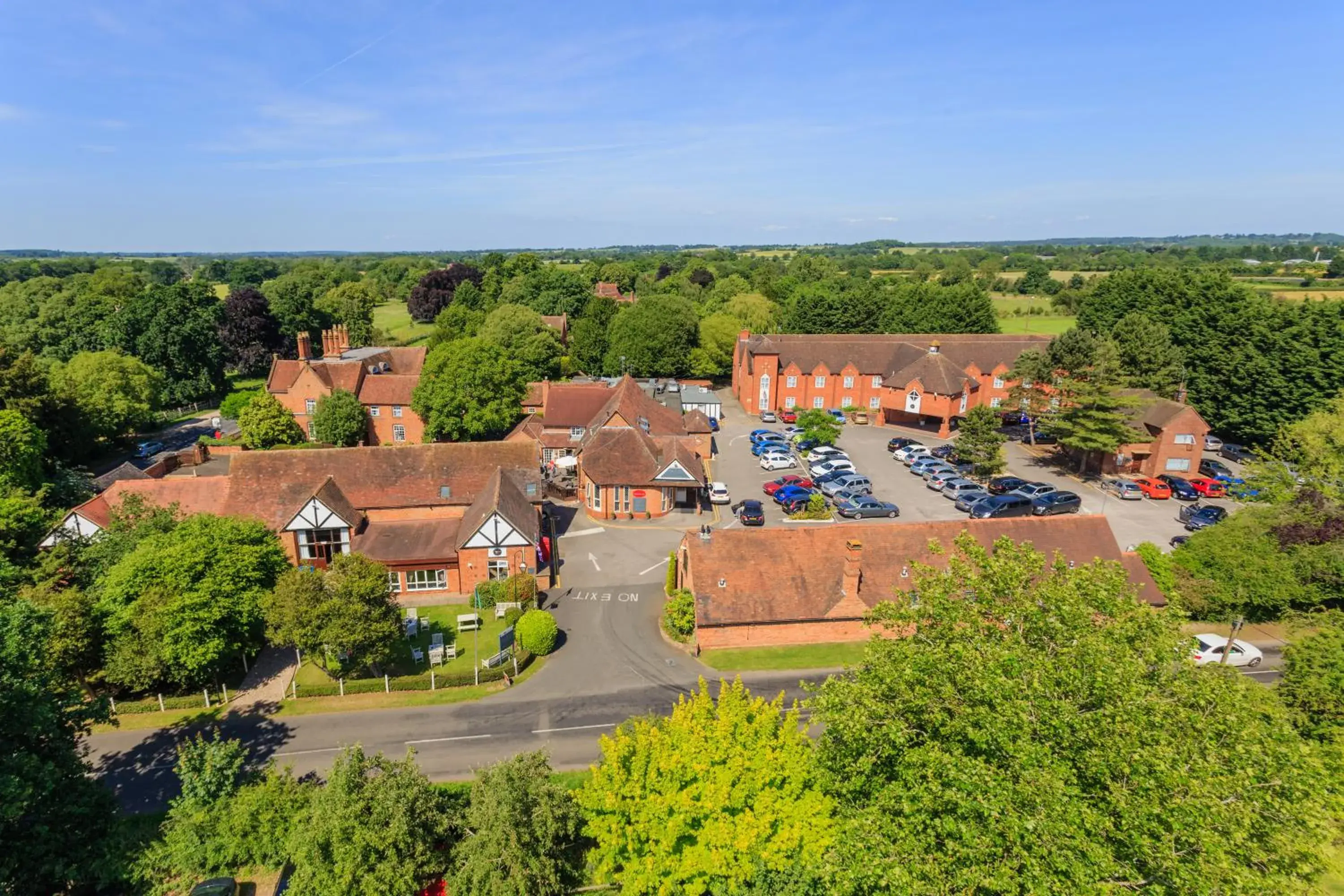 Bird's eye view in Clarion Hotel Charlecote Pheasant Bird's eye view in Clarion Hotel Charlecote Pheasant