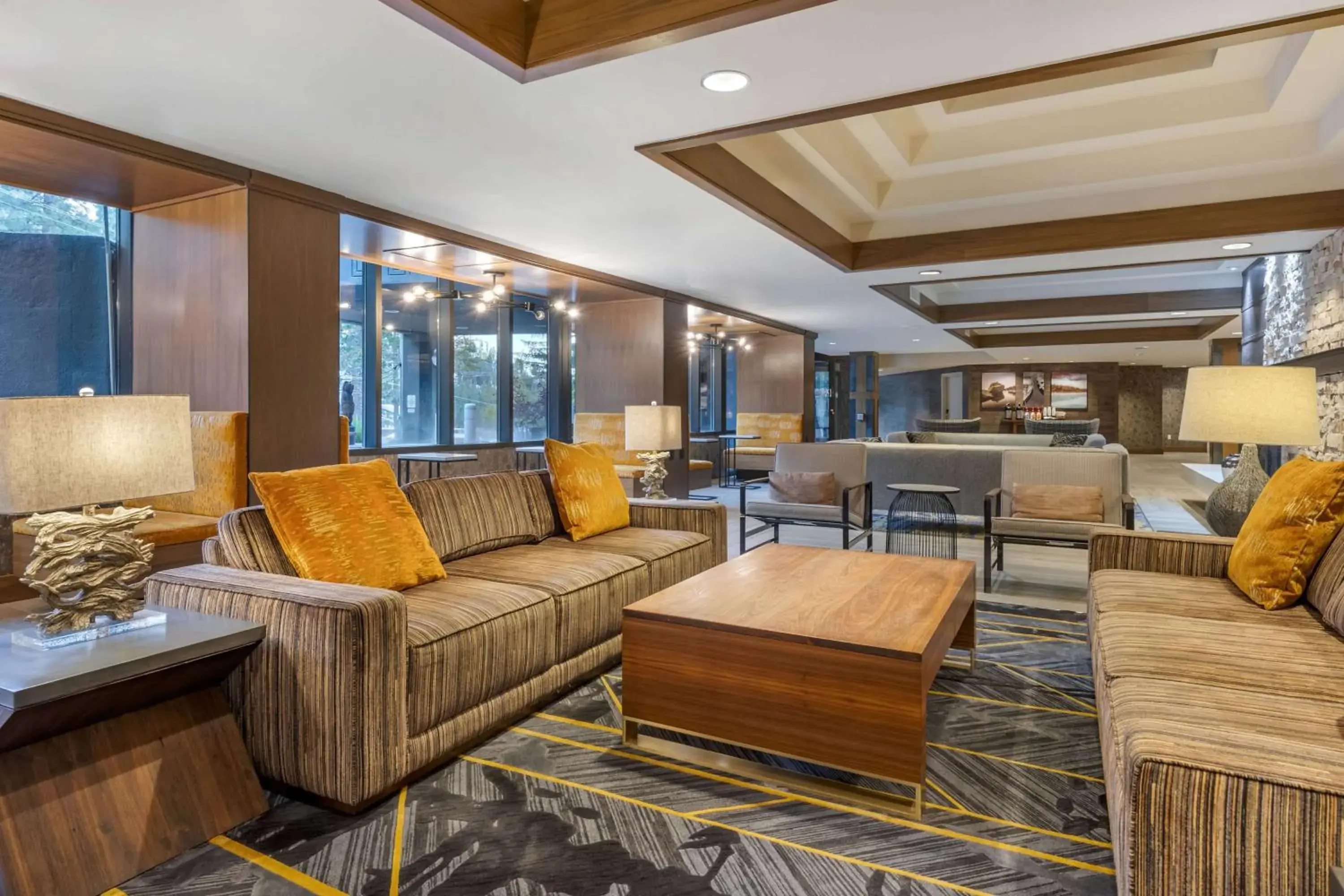 Lobby or reception in Hilton Vacation Club Tahoe Seasons Lake Tahoe Lobby or reception in Hilton Vacation Club Tahoe Seasons Lake Tahoe