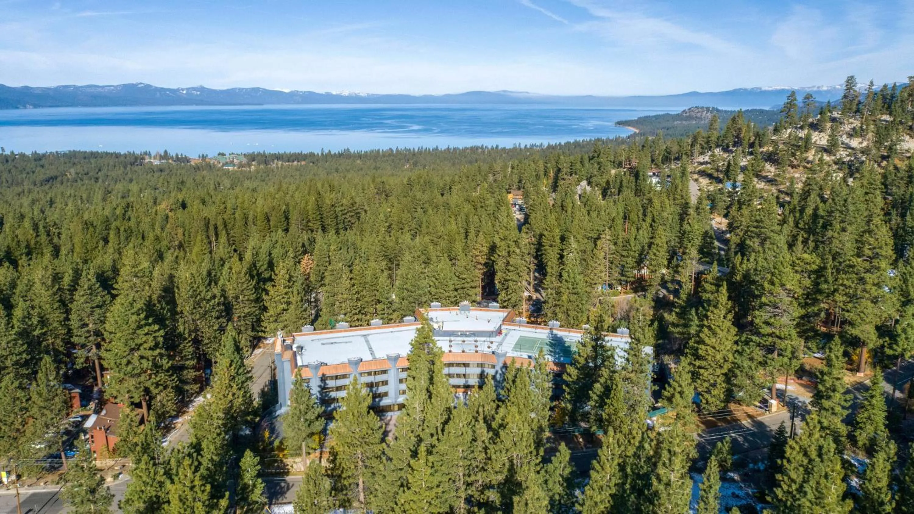 Bird's eye view in Hilton Vacation Club Tahoe Seasons Lake Tahoe