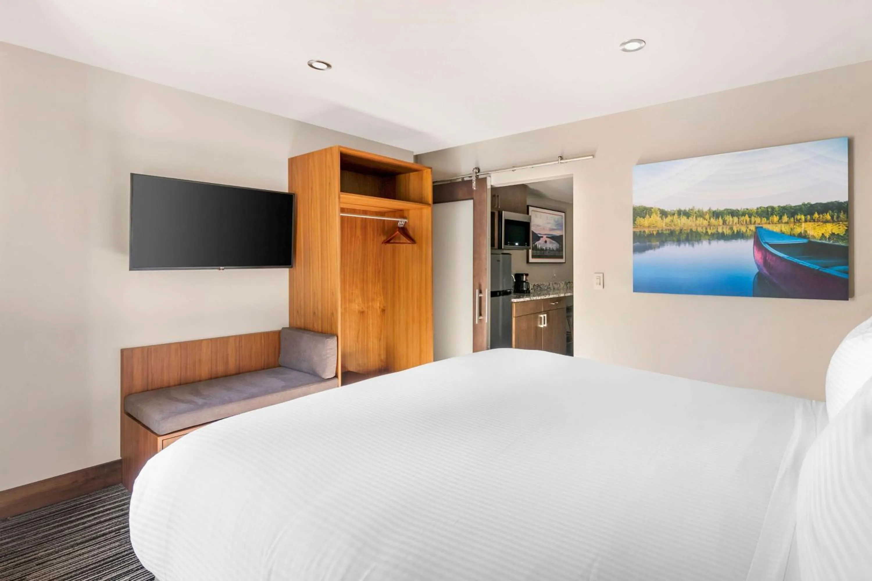 Bed in Hilton Vacation Club Tahoe Seasons Lake Tahoe