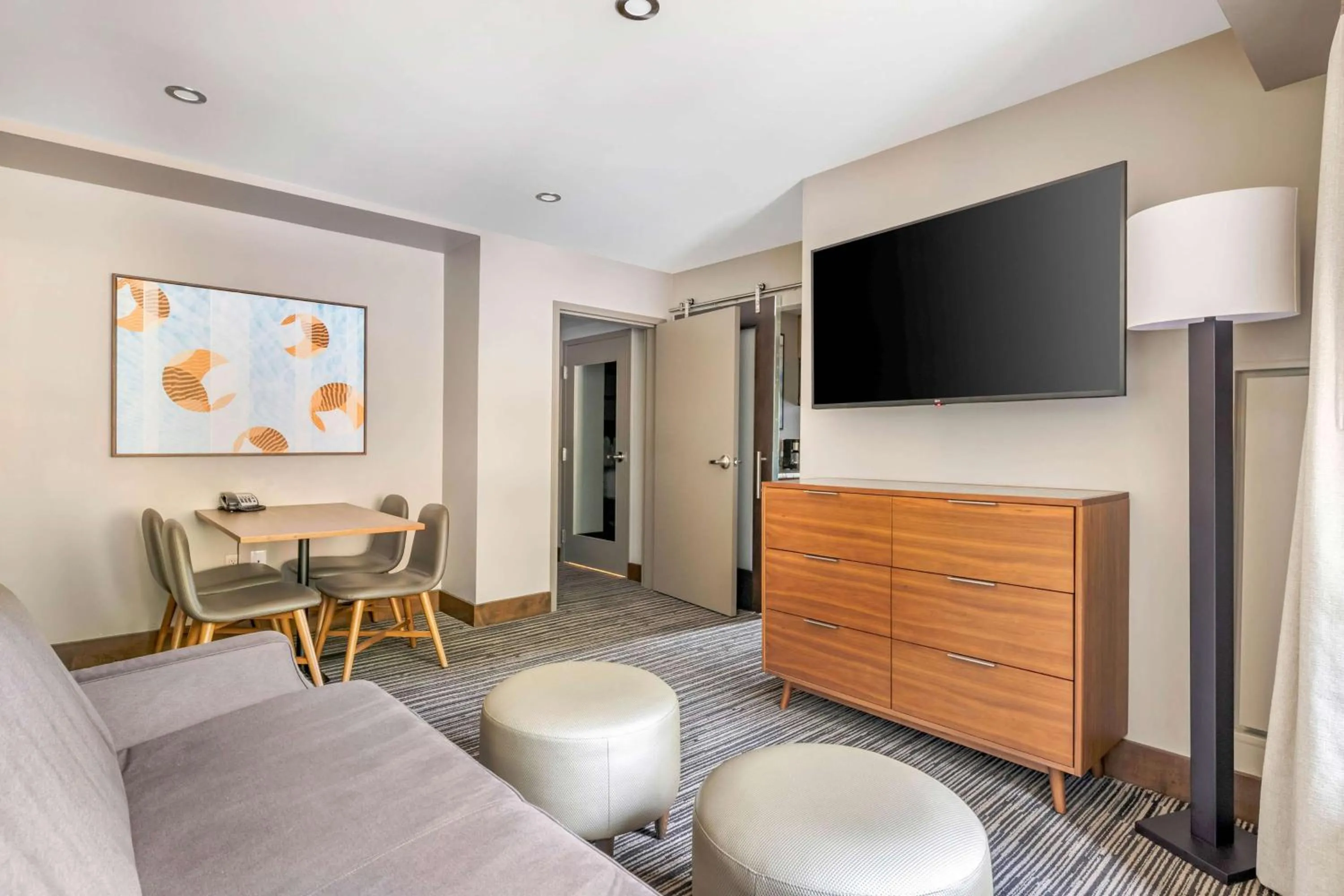 Living room in Hilton Vacation Club Tahoe Seasons Lake Tahoe