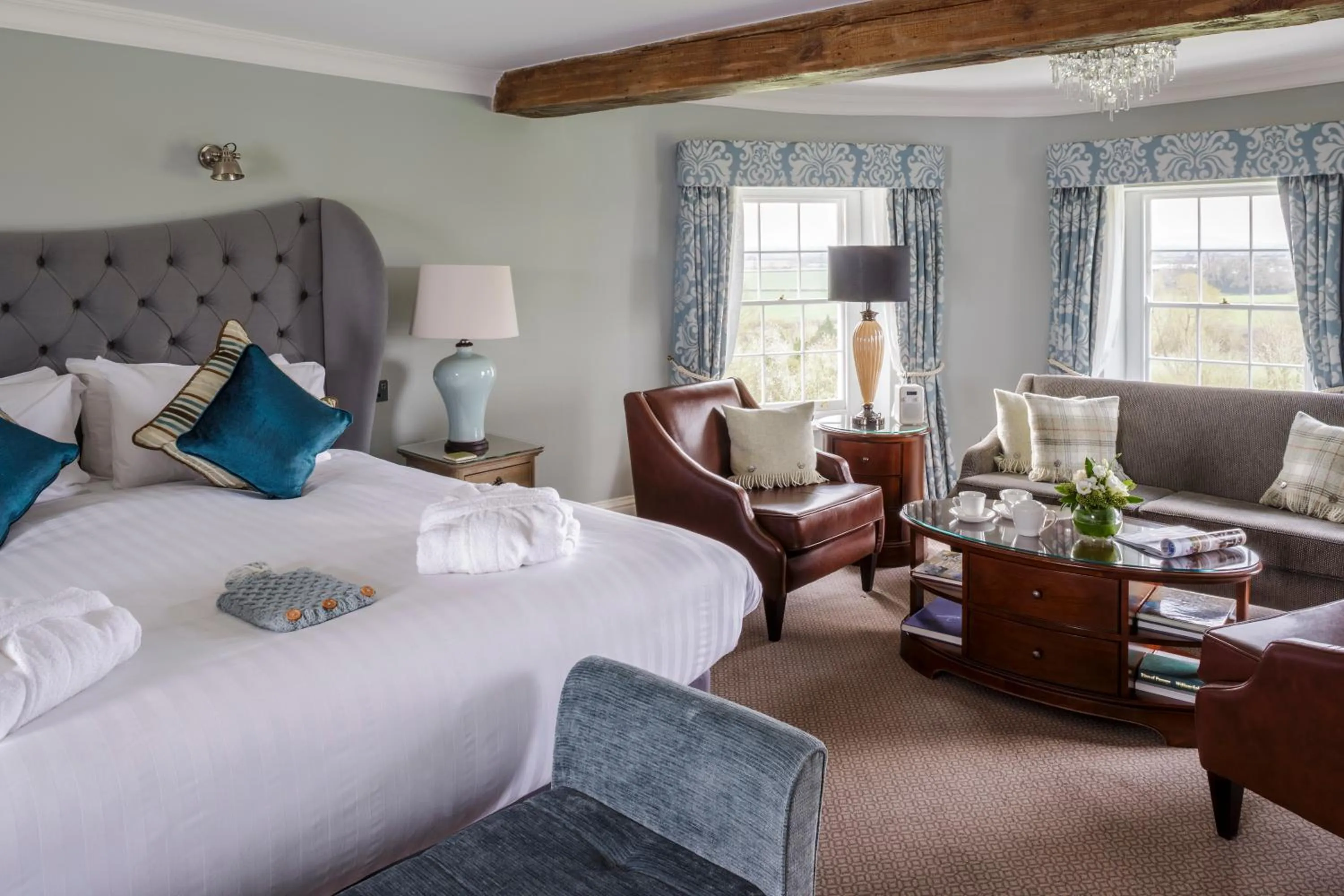 Bedroom, Bed in Tewkesbury Park