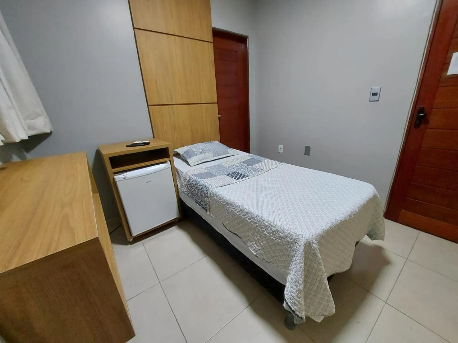 Bed in Hotel Pequeno Principe