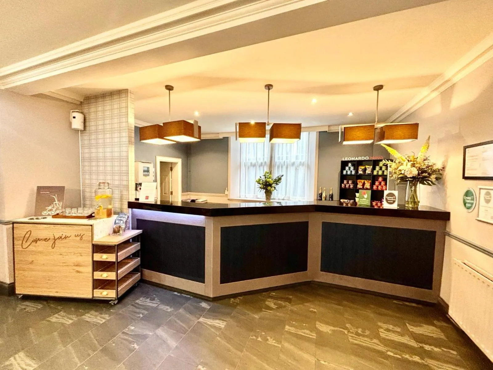 Lobby or reception in Leonardo Edinburgh City