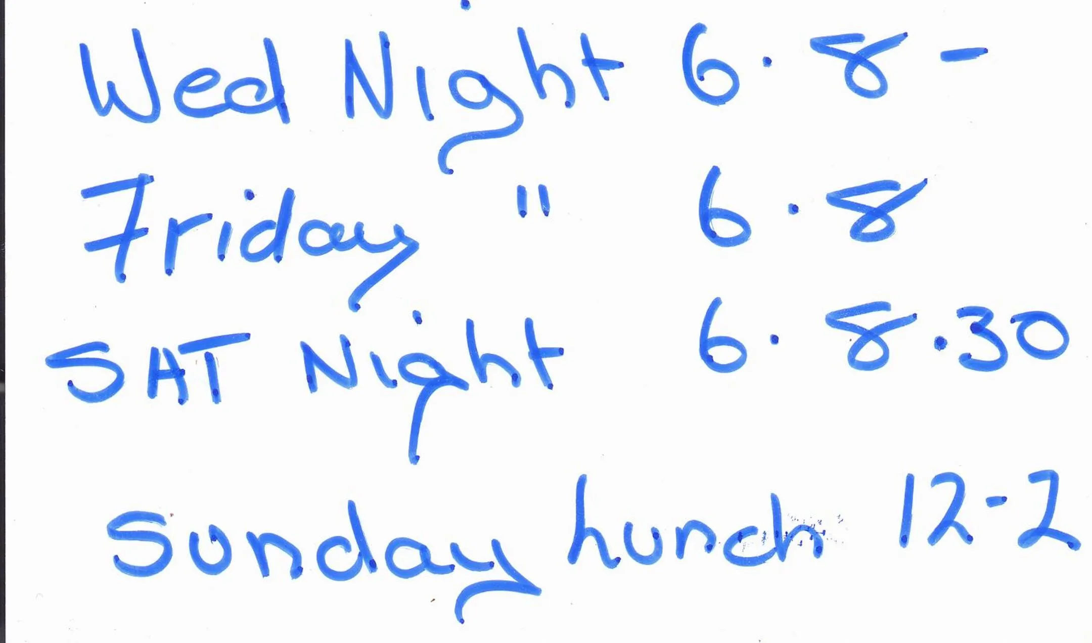 Restaurant/places to eat in Helen's Homestead