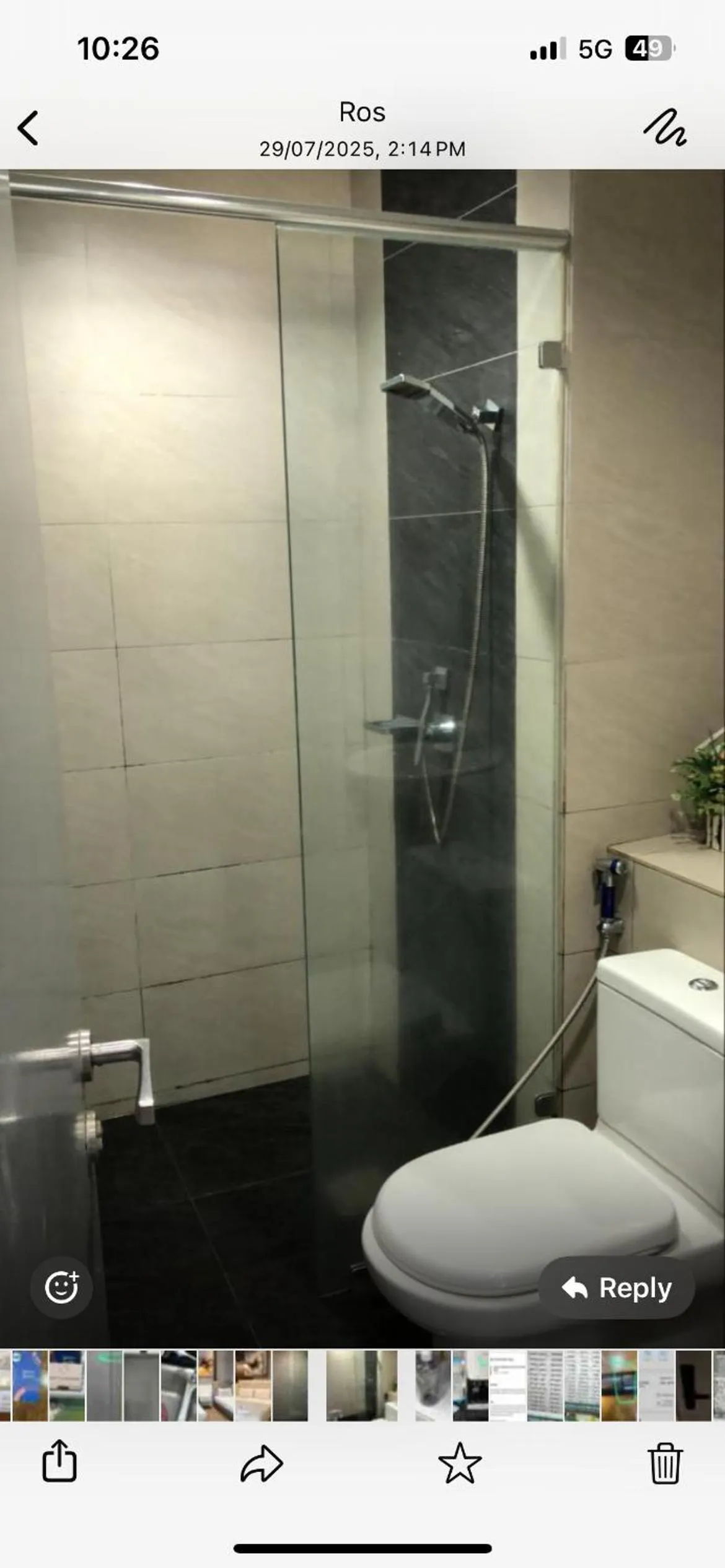 Shower in Borneo Coastal Residence @ IMAGO Mall