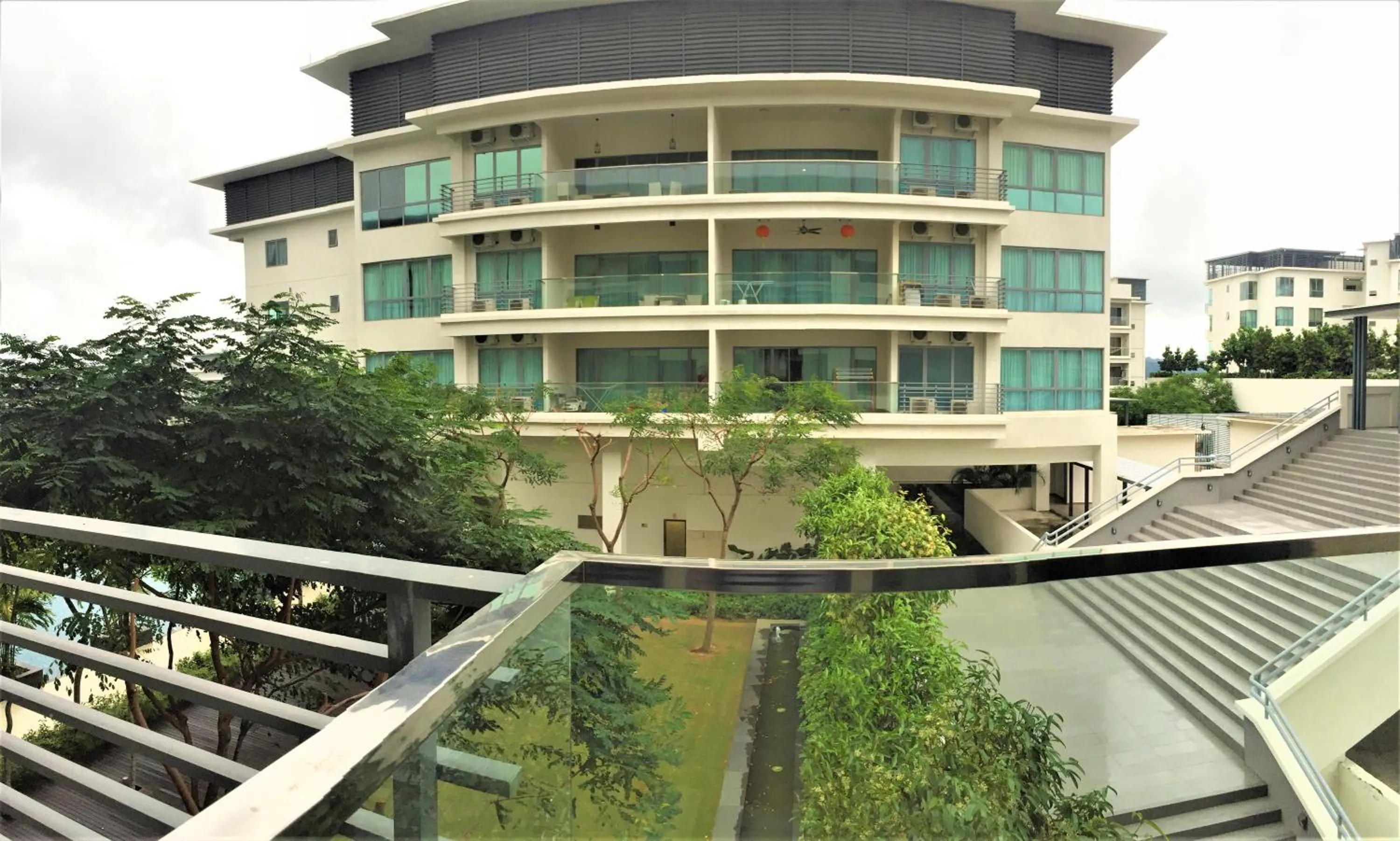 Balcony/Terrace in Borneo Coastal Residence @ IMAGO Mall