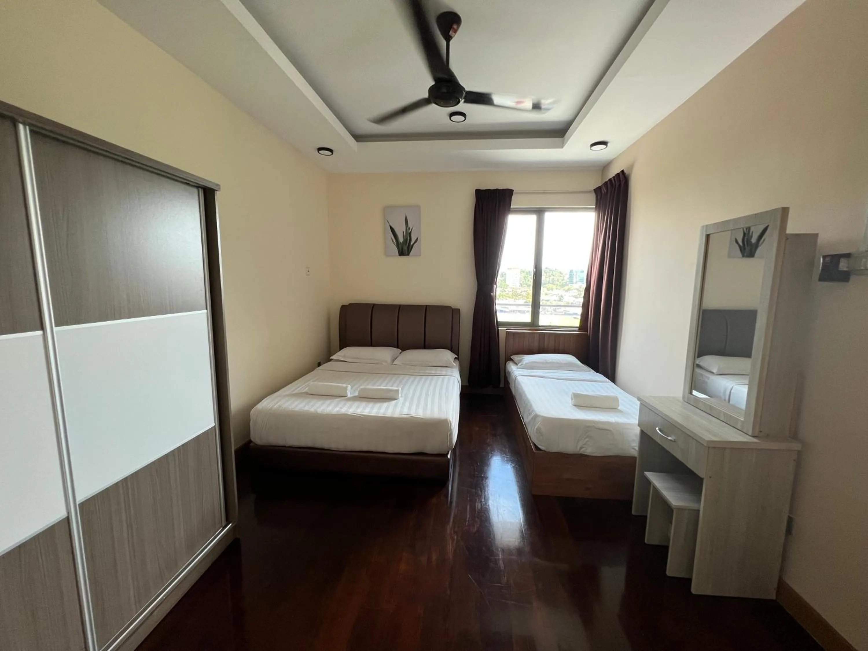 Bed in Borneo Coastal Residence @ IMAGO Mall