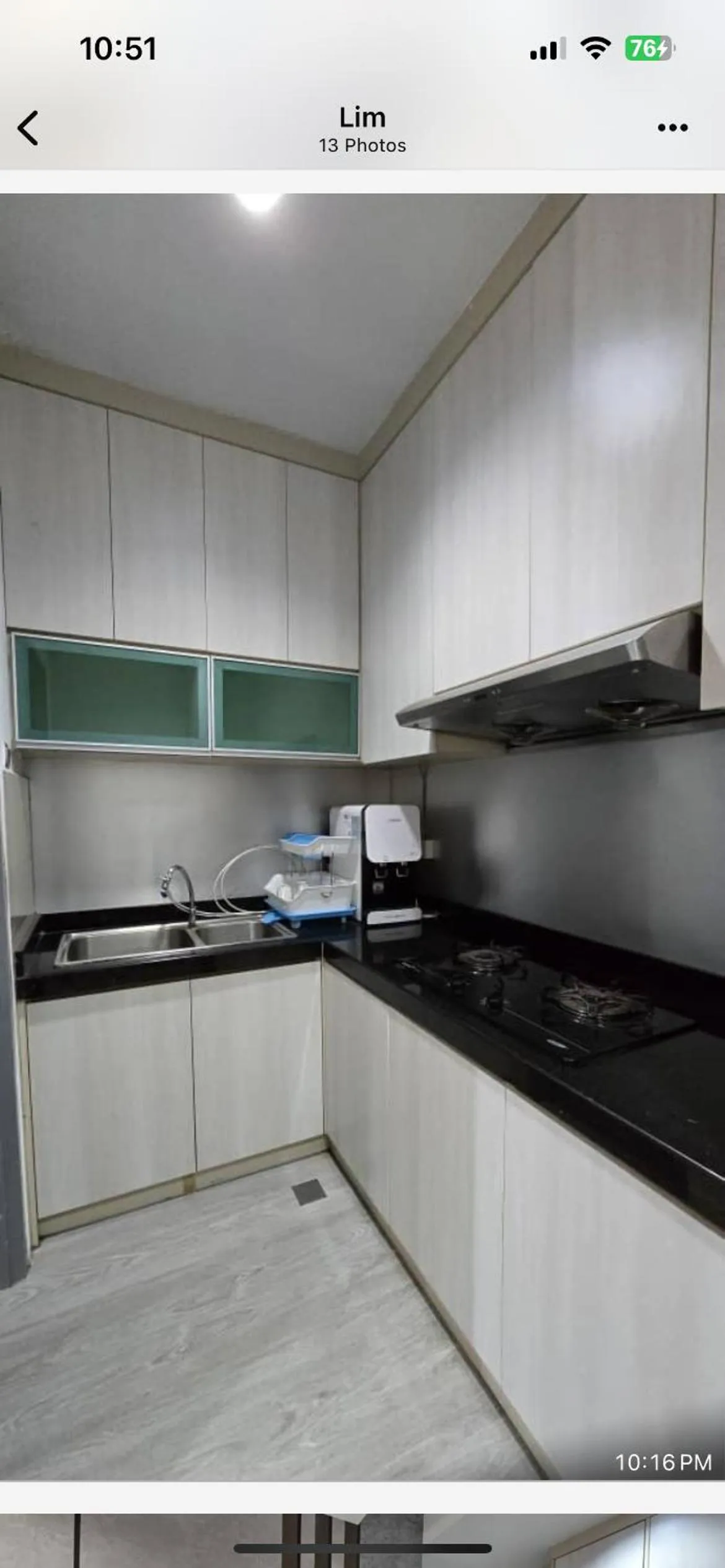 Kitchen or kitchenette in Borneo Coastal Residence @ IMAGO Mall