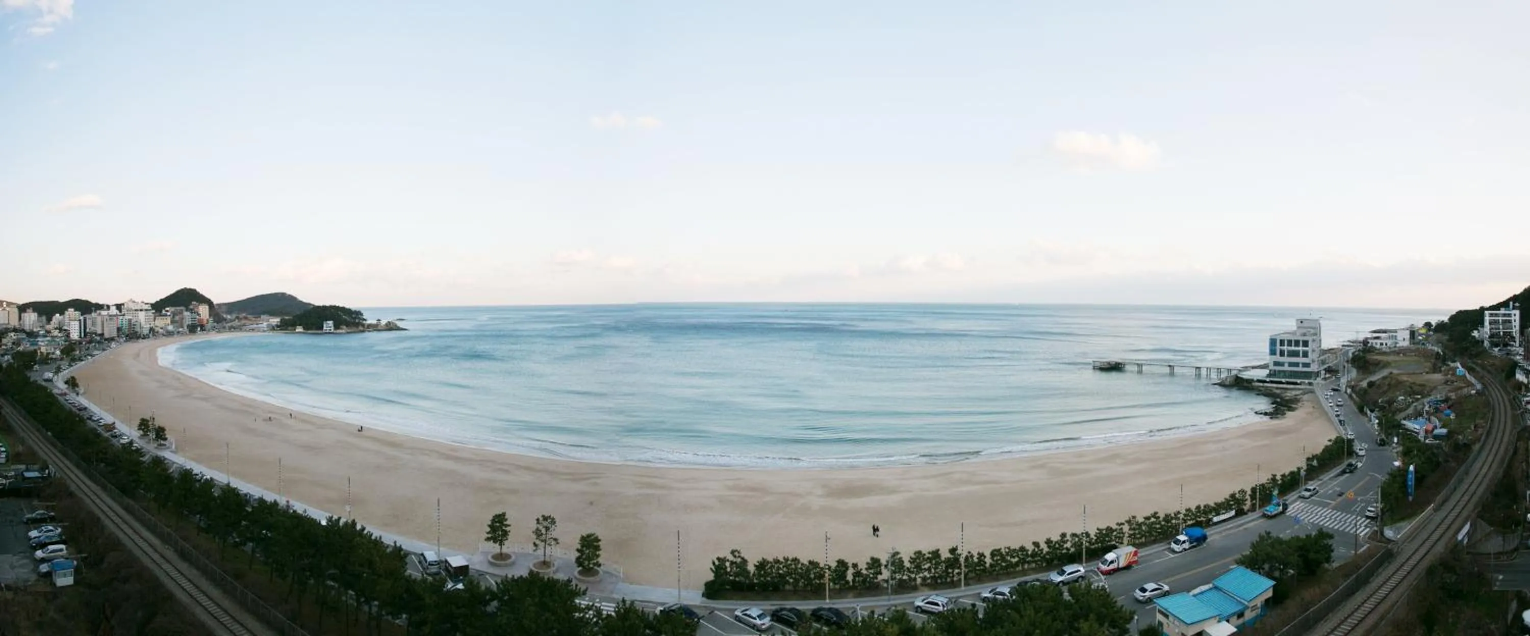 Sea view in SongJeong Olla Hotel