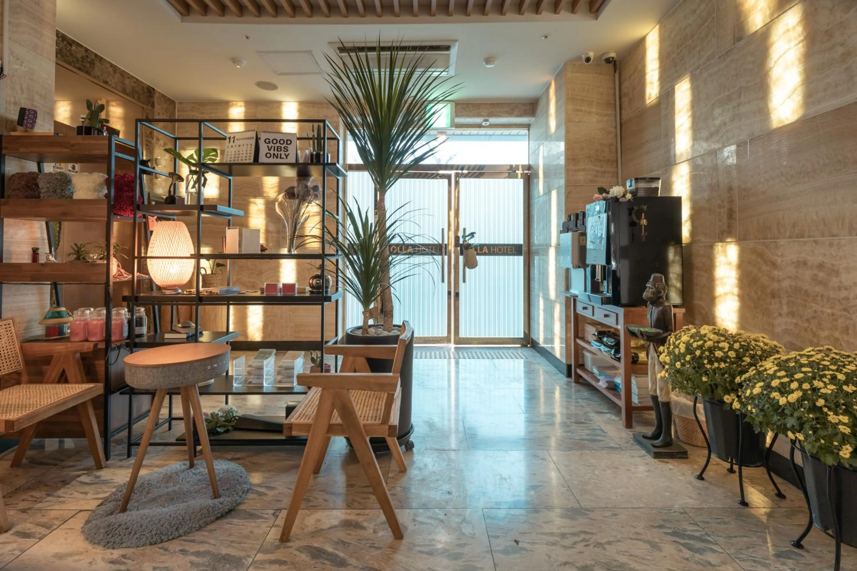 Lobby or reception in SongJeong Olla Hotel