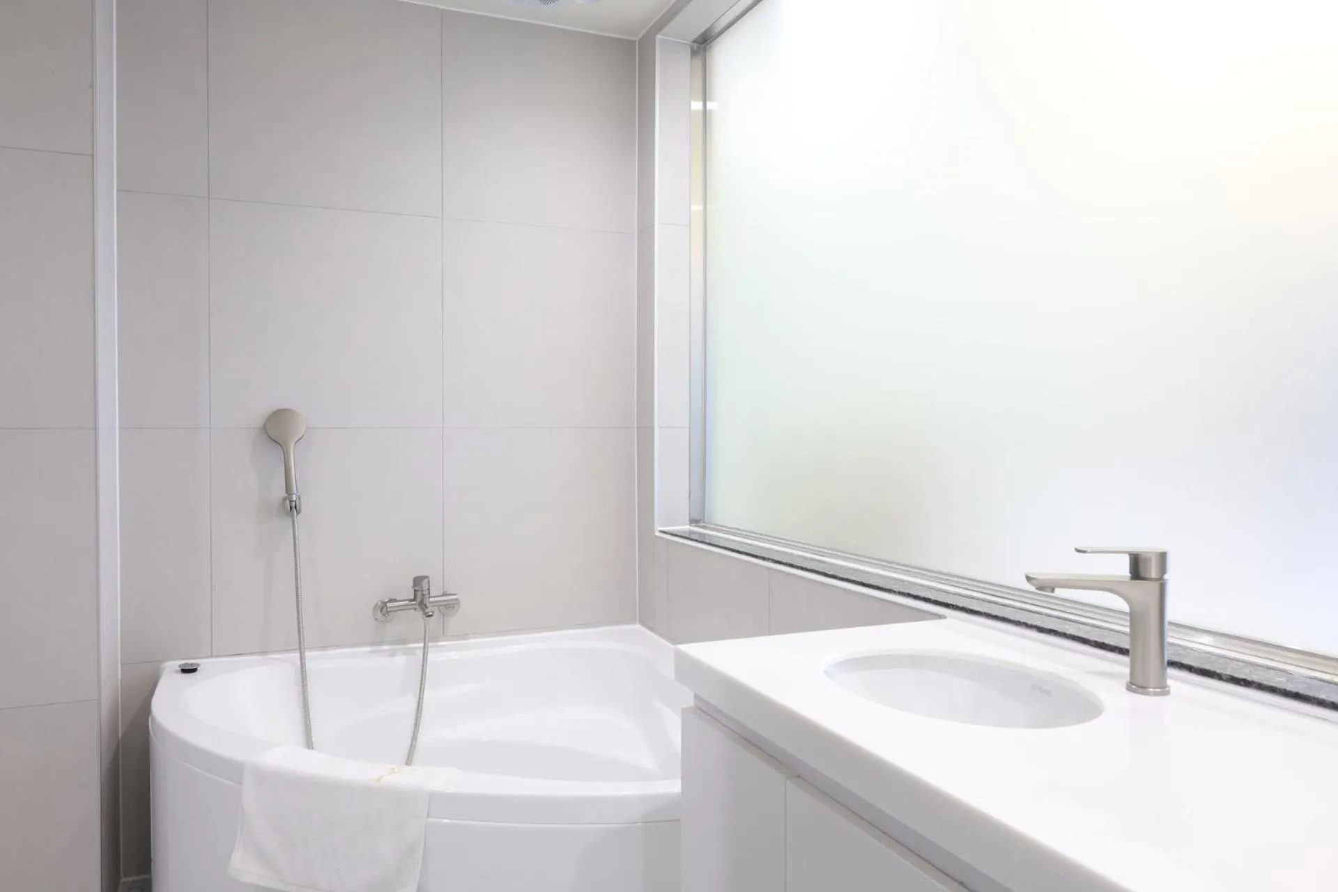 Bathroom in SongJeong Olla Hotel