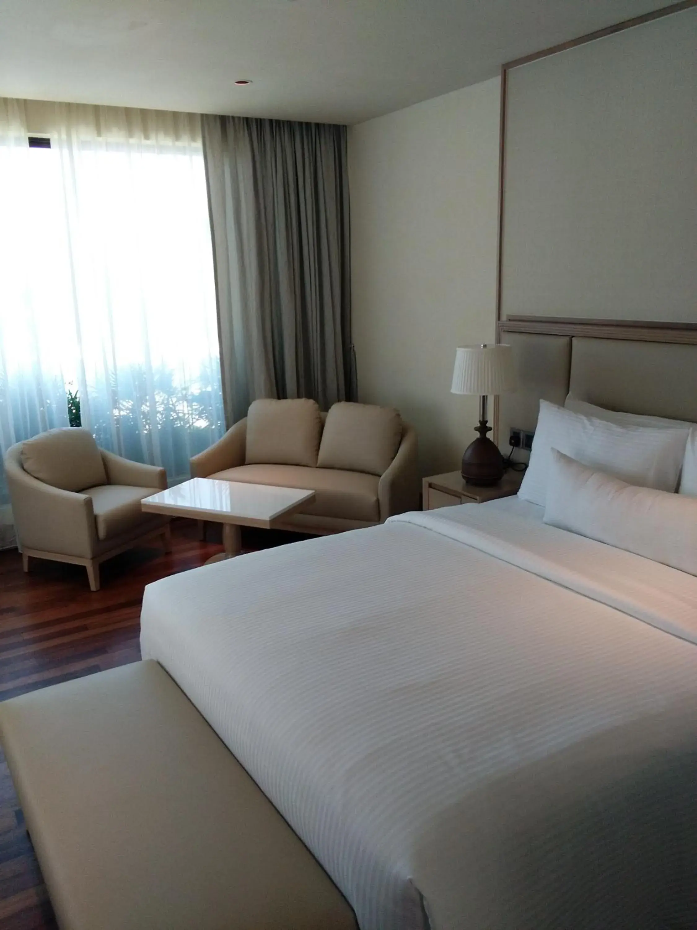 Bed in Royale Chulan Cherating Villa Bed in Royale Chulan Cherating Villa