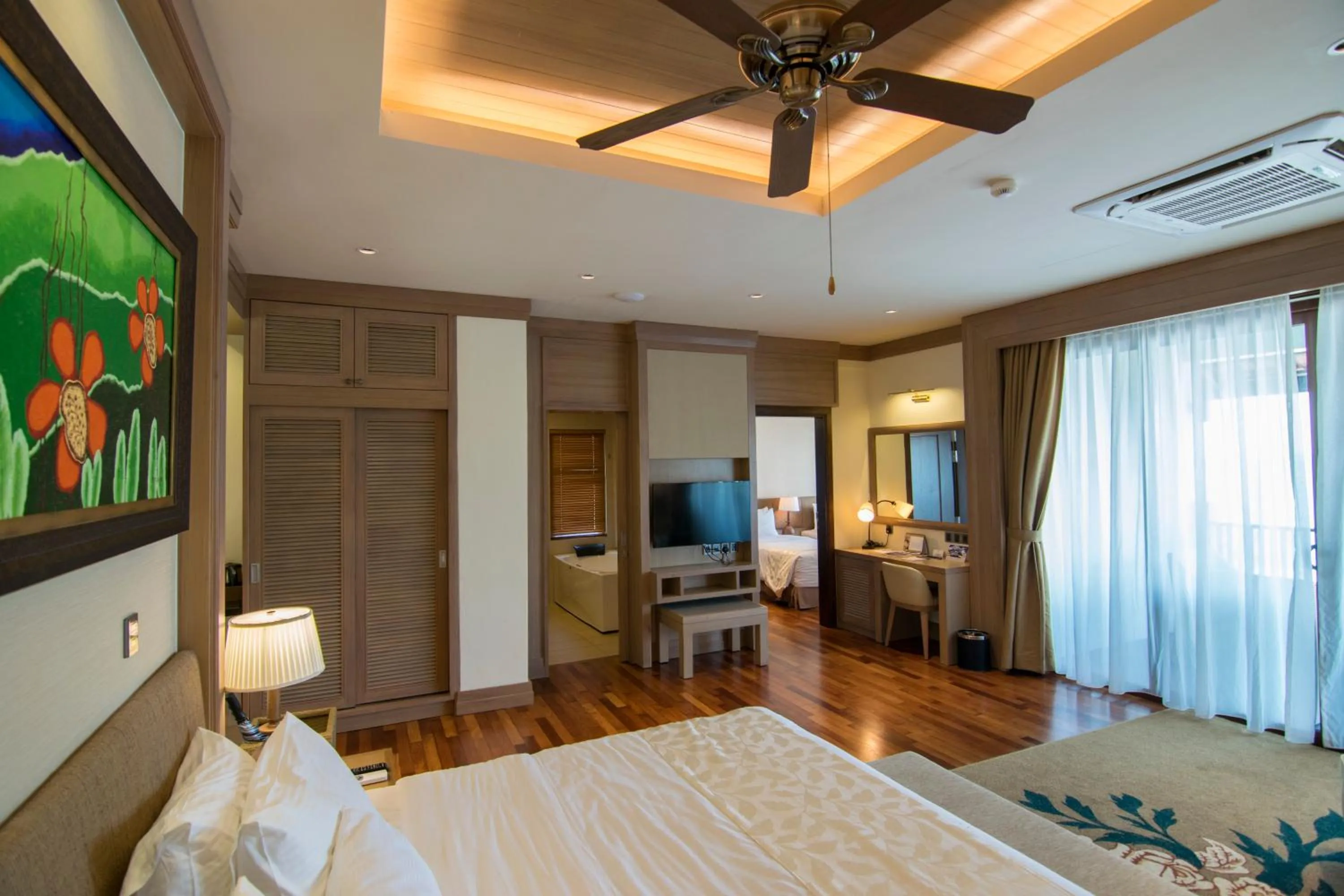 Bed in Royale Chulan Cherating Villa