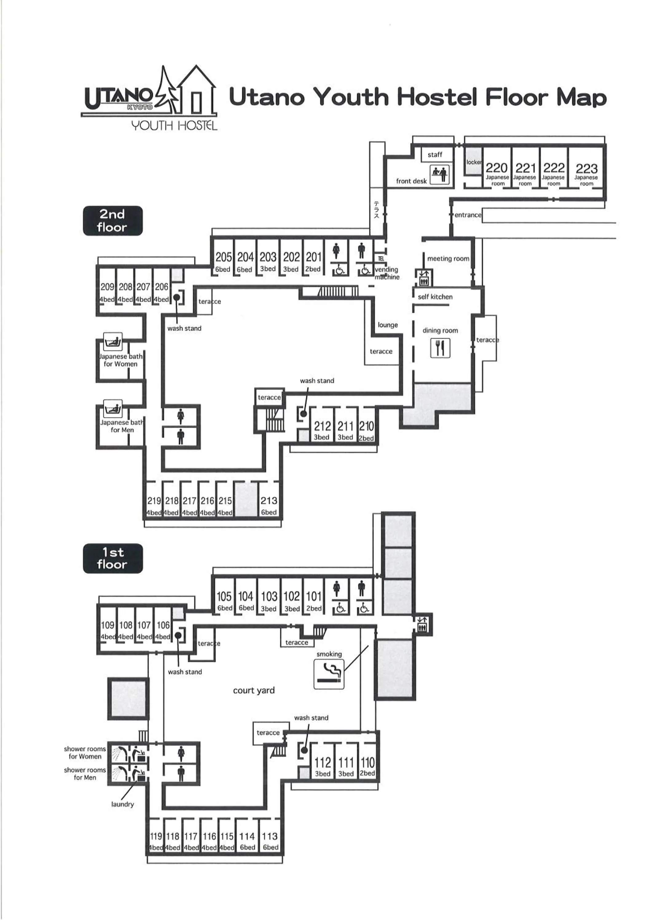 Kyoto Utano Youth Hostel
