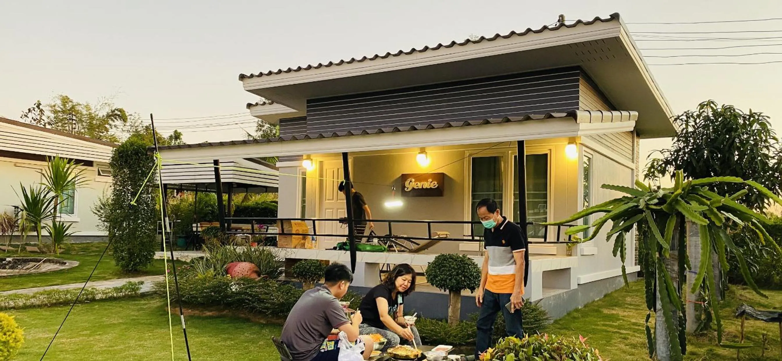 One-Bedroom Bungalow with Mountain View  in Panutsaya Homestay