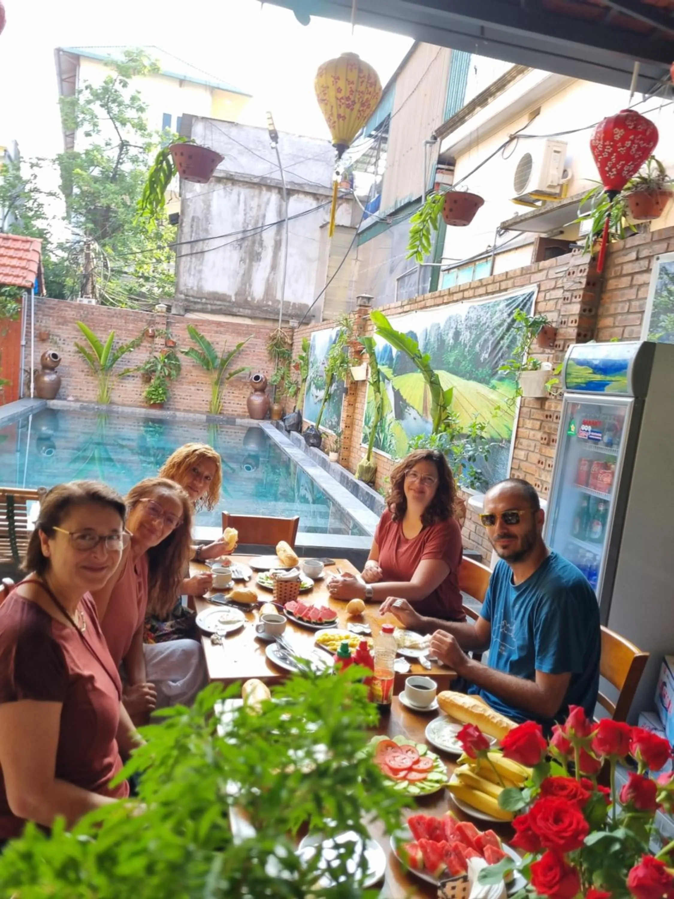 Food and drinks in Tam Coc Family Hotel