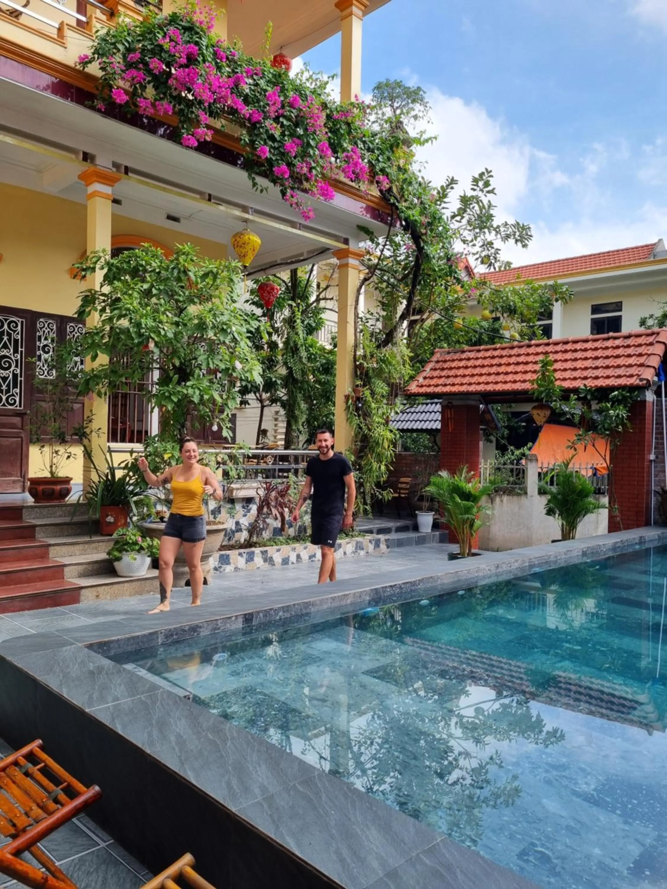Swimming pool in Tam Coc Family Hotel