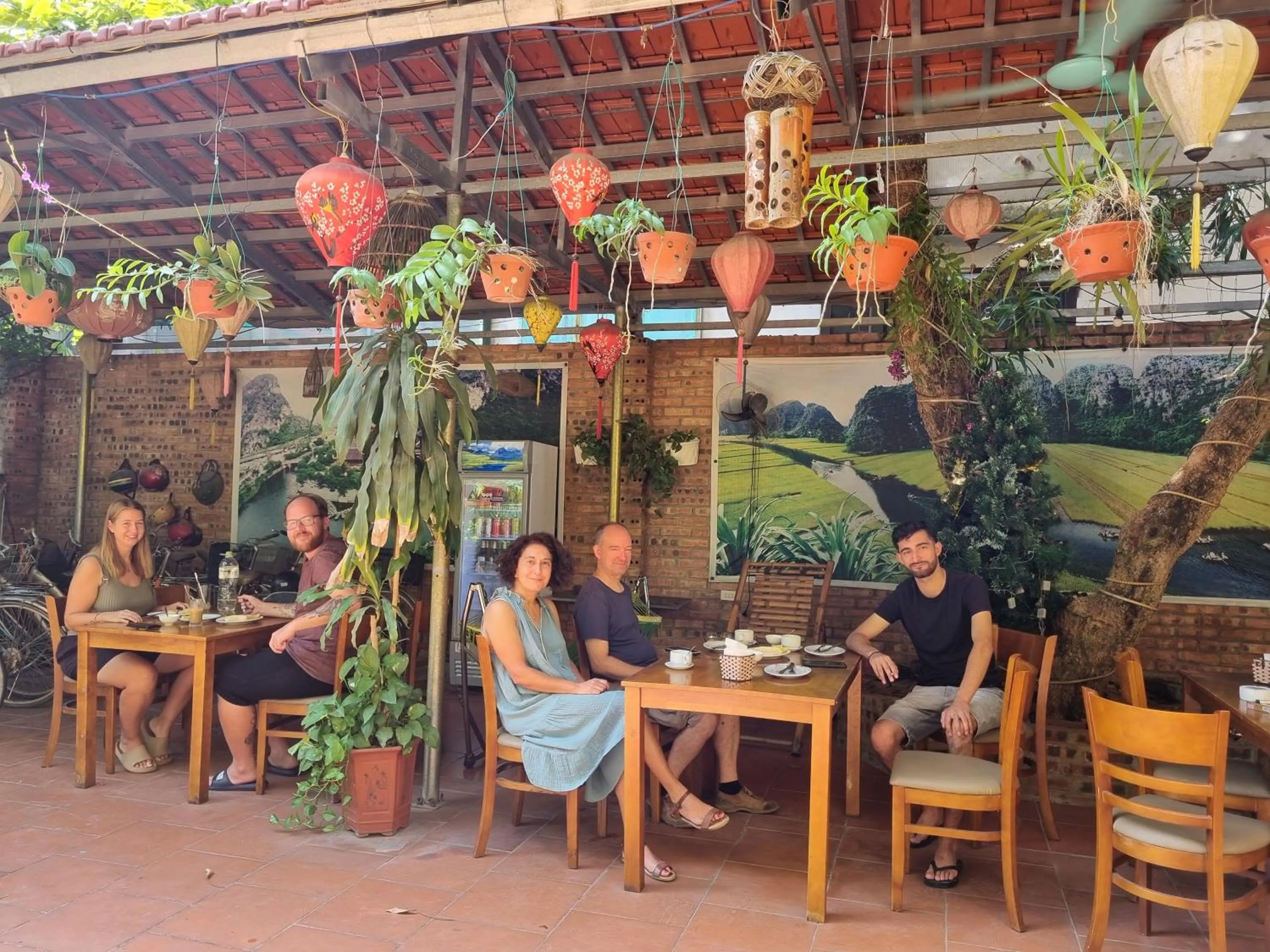People in Tam Coc Family Hotel