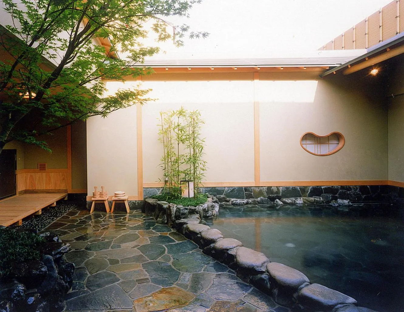 Open Air Bath in Yuno Yado Shoei
