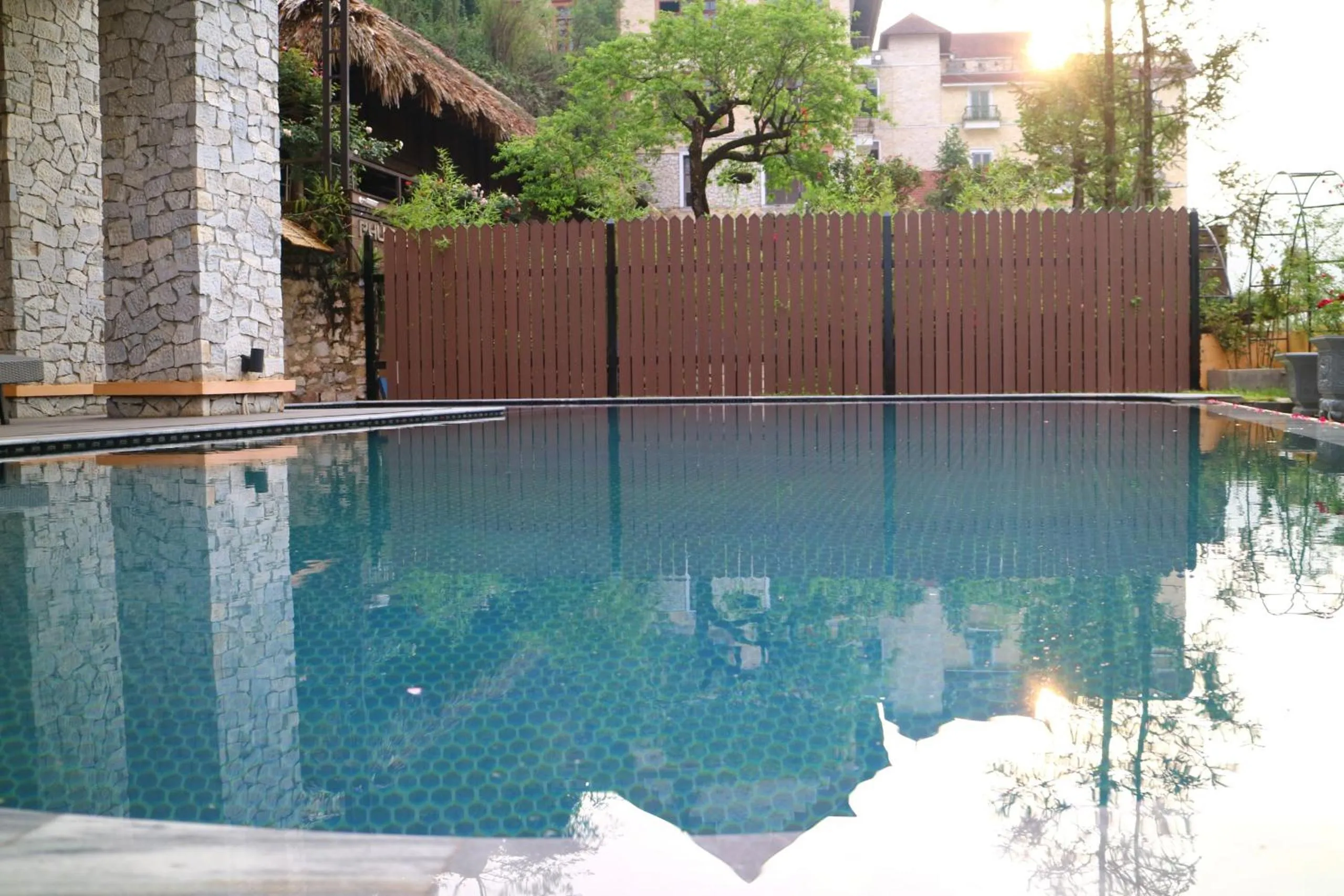 Pool view in Aliana Boutique Sapa Hotel & Spa