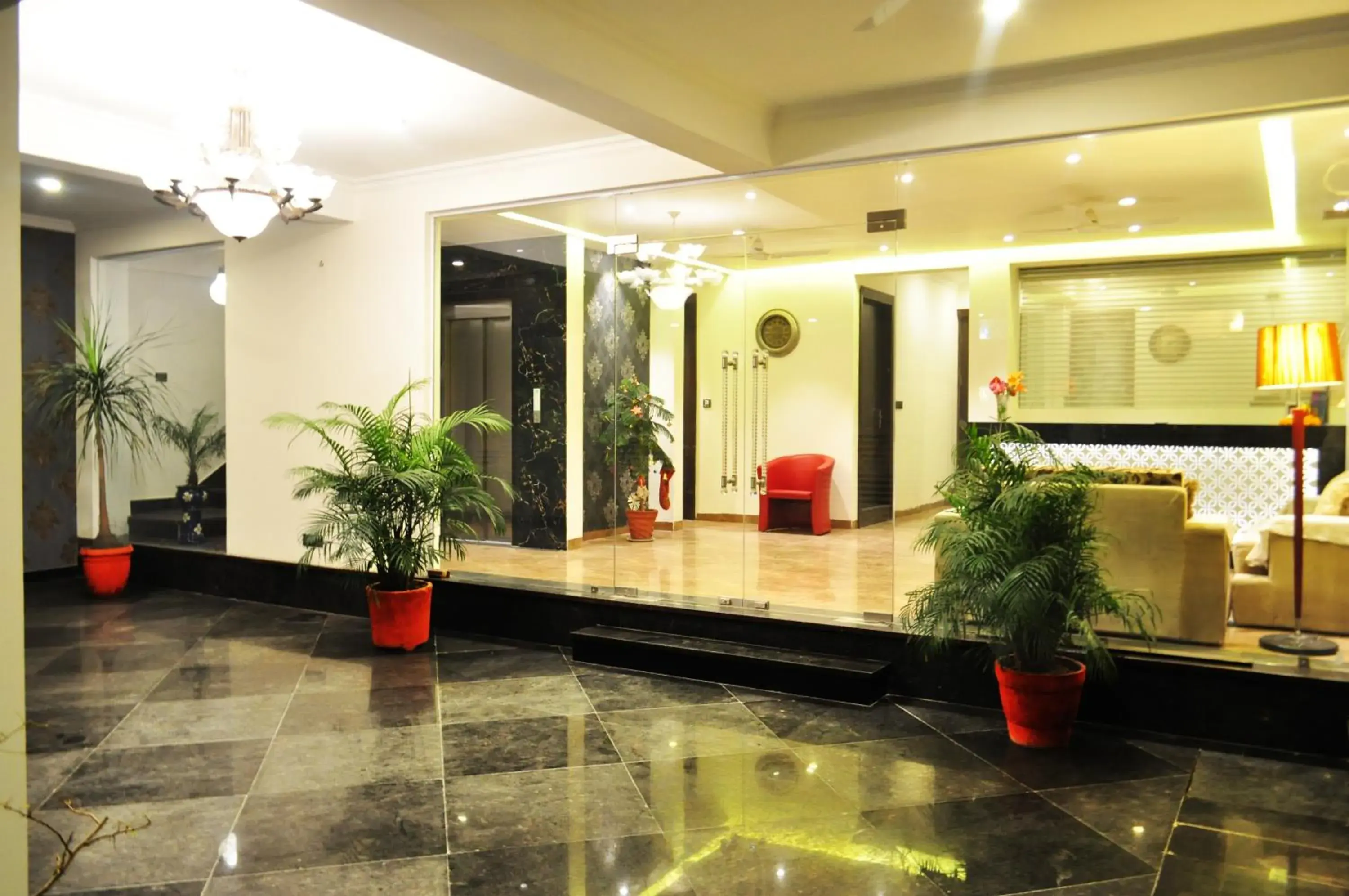 Lobby or reception in Anand Bhawan Lobby or reception in Anand Bhawan