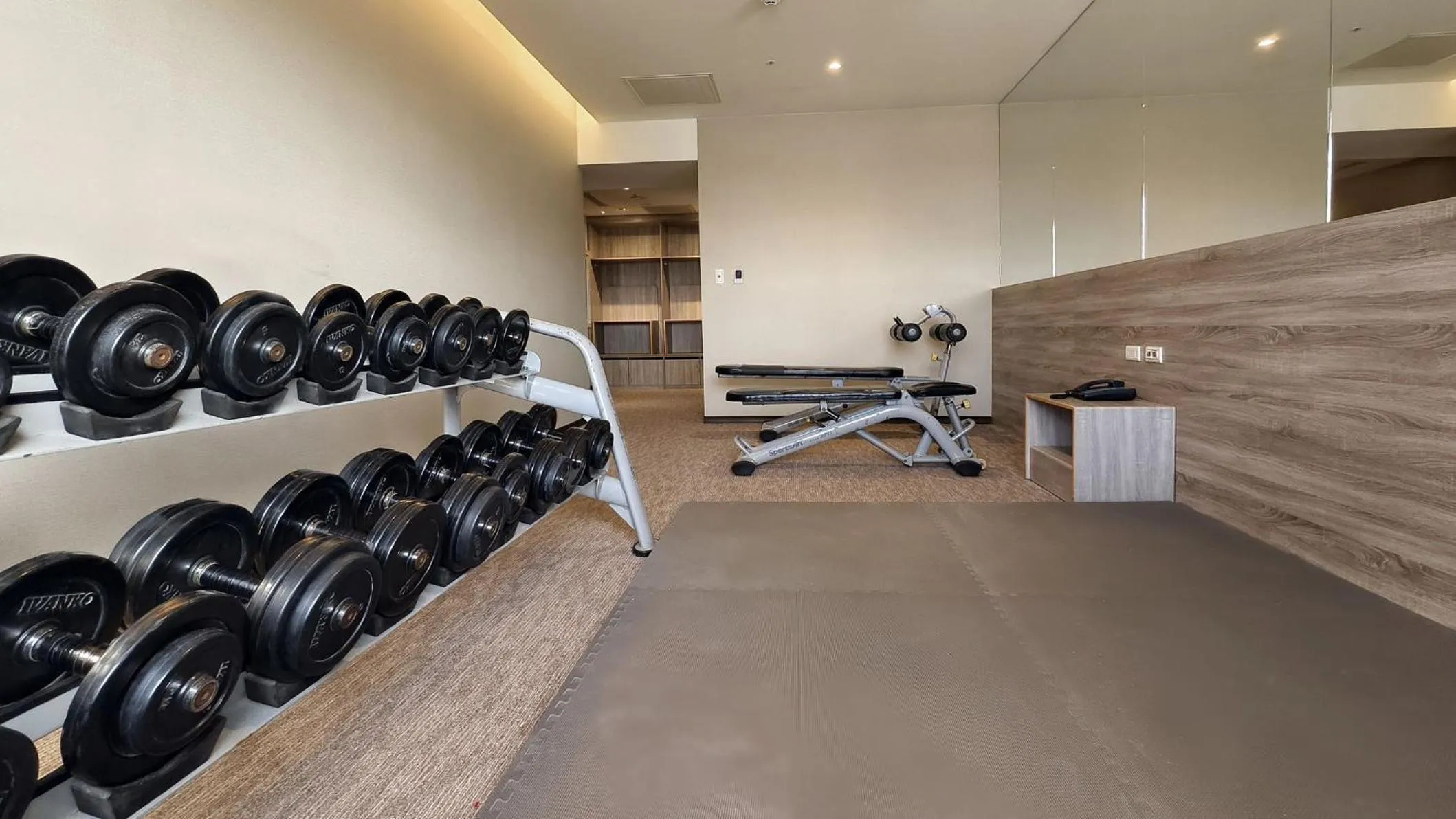 Fitness centre/facilities in Holiday Inn Taoyuan Airport by IHG