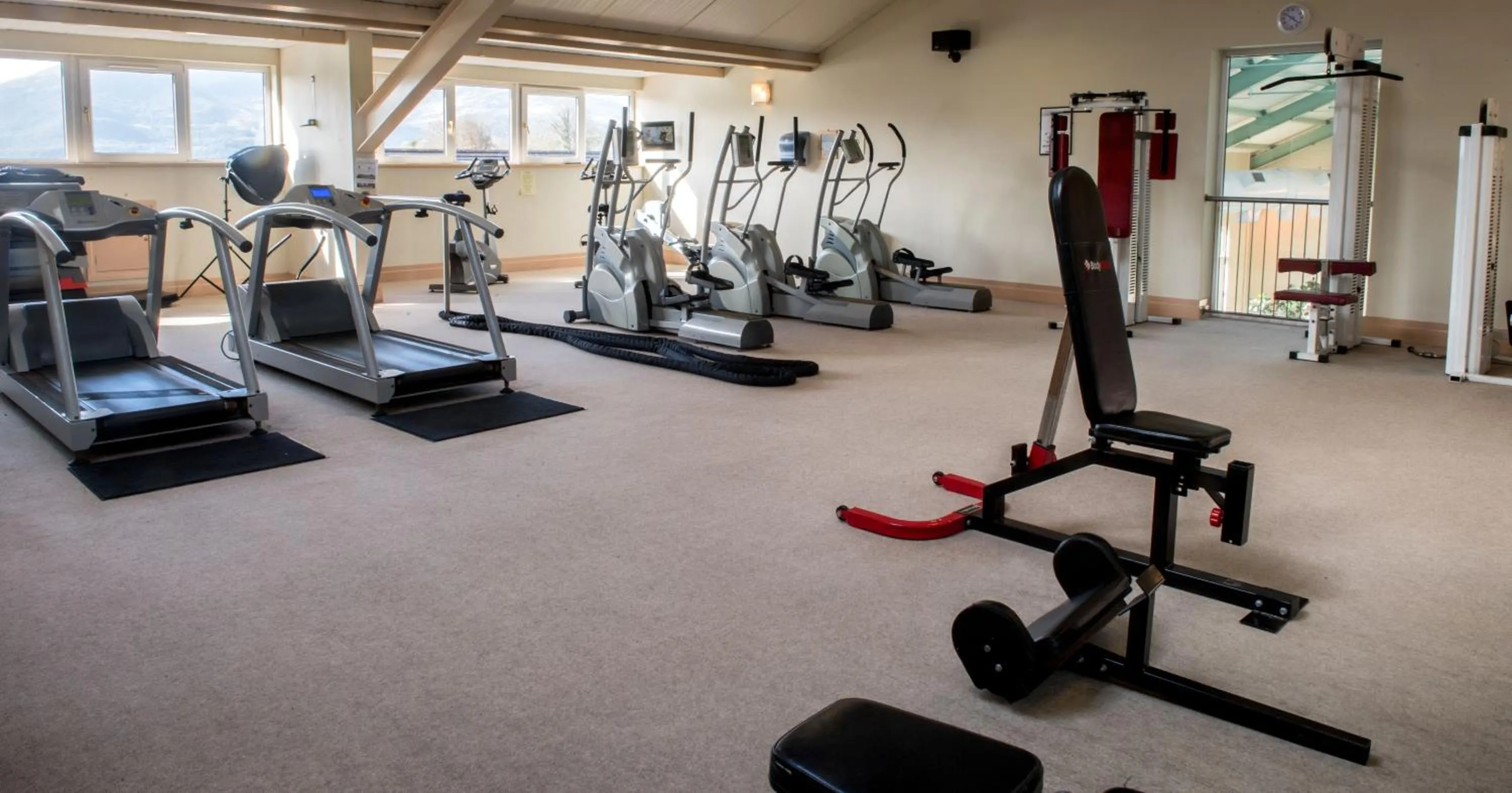 Fitness centre/facilities in Castlerosse Park Resort