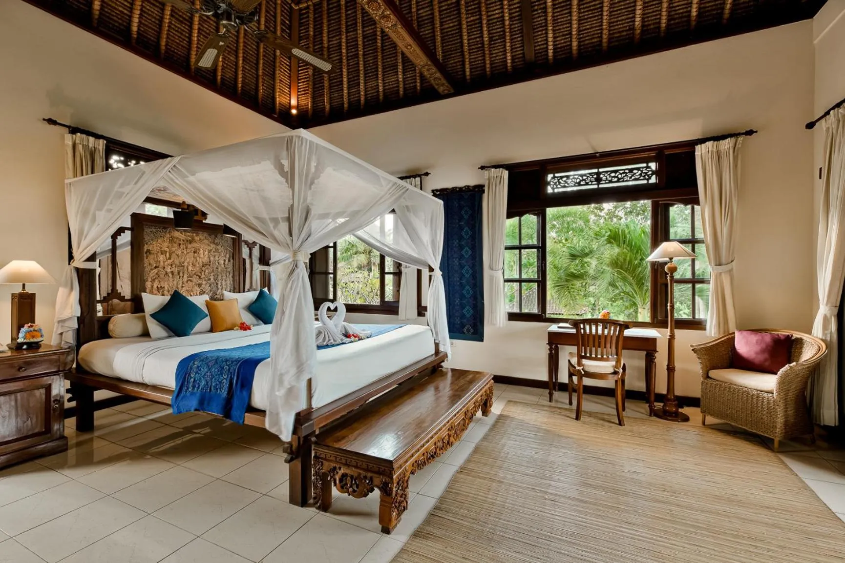 Bedroom, Bed in Alam Shanti Ubud