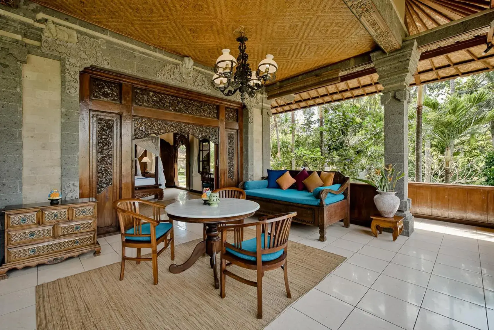 Balcony/Terrace in Alam Shanti Ubud Balcony/Terrace in Alam Shanti Ubud