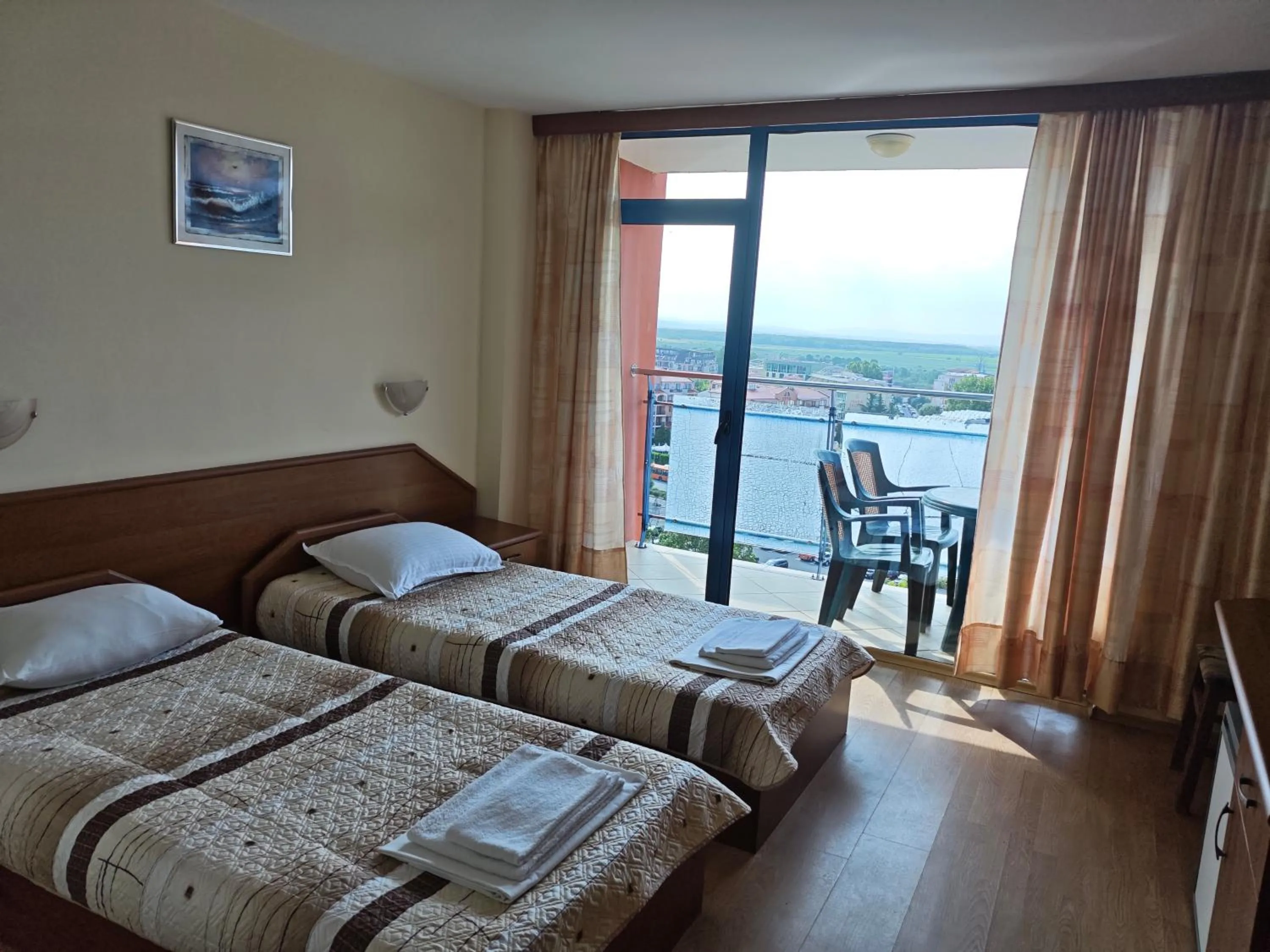 Bed in Hotel Shipka Beach