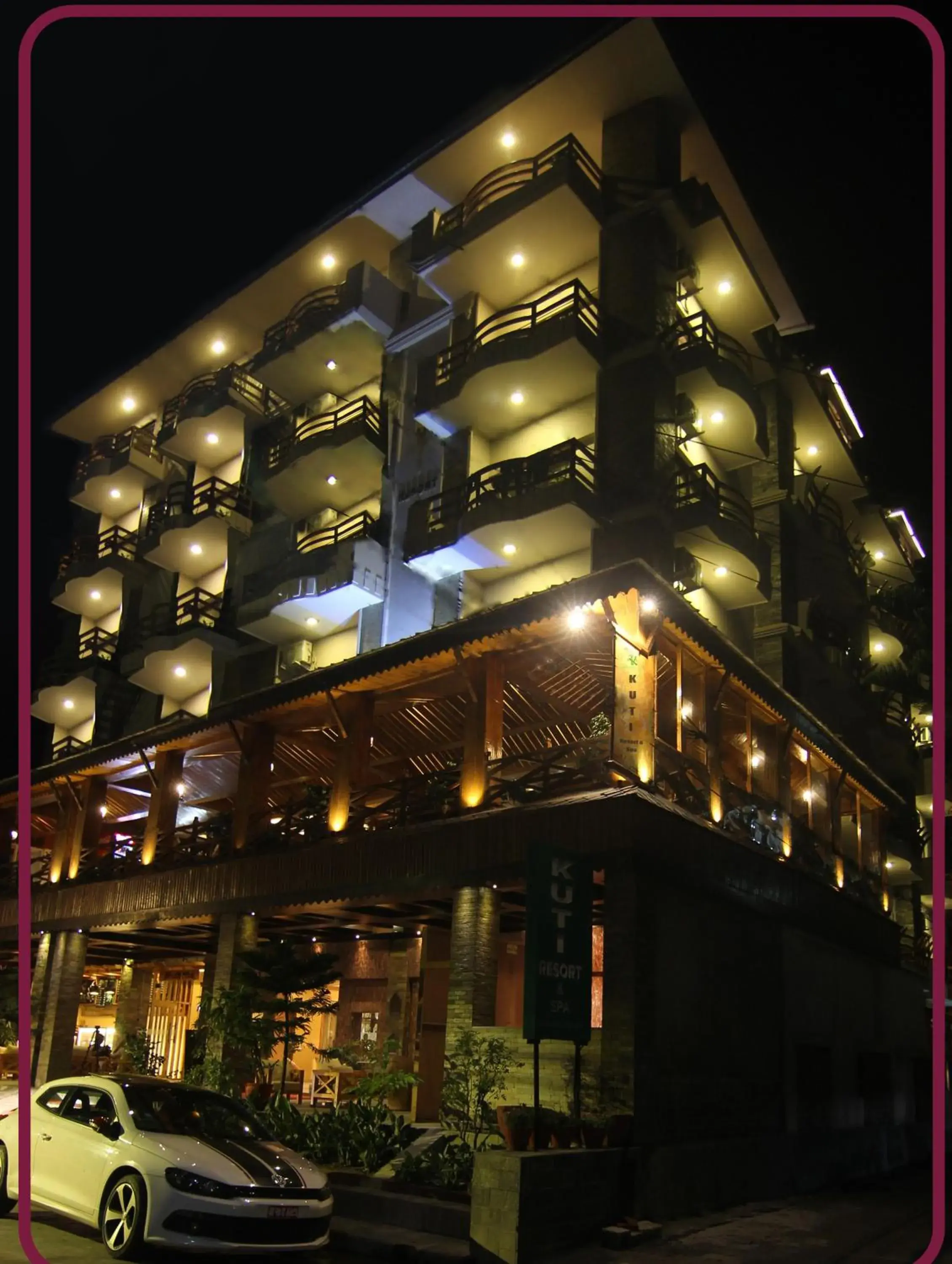 Bird's eye view in Kuti Resort & Spa Bird's eye view in Kuti Resort & Spa