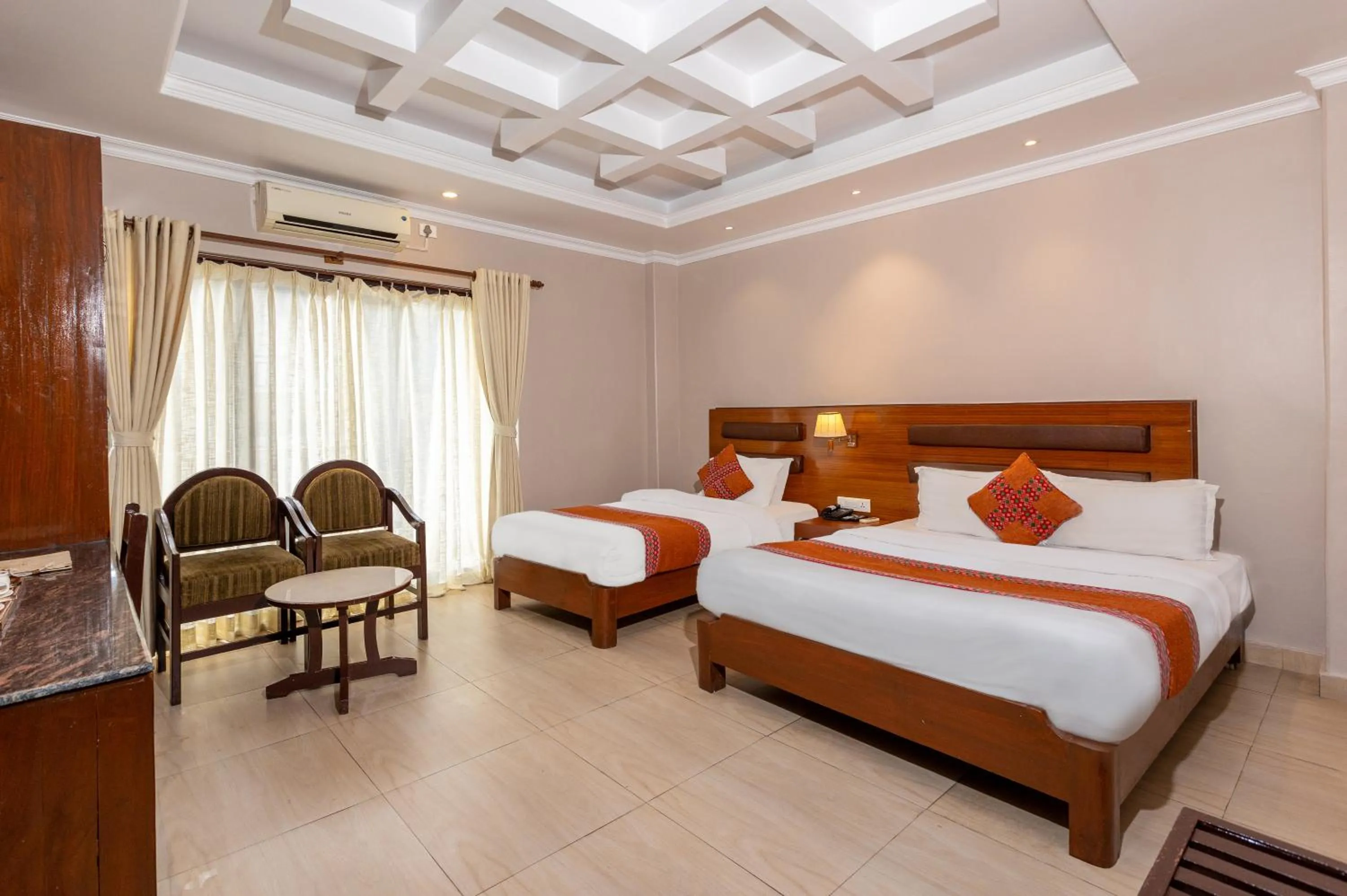 Bed in Kuti Resort & Spa