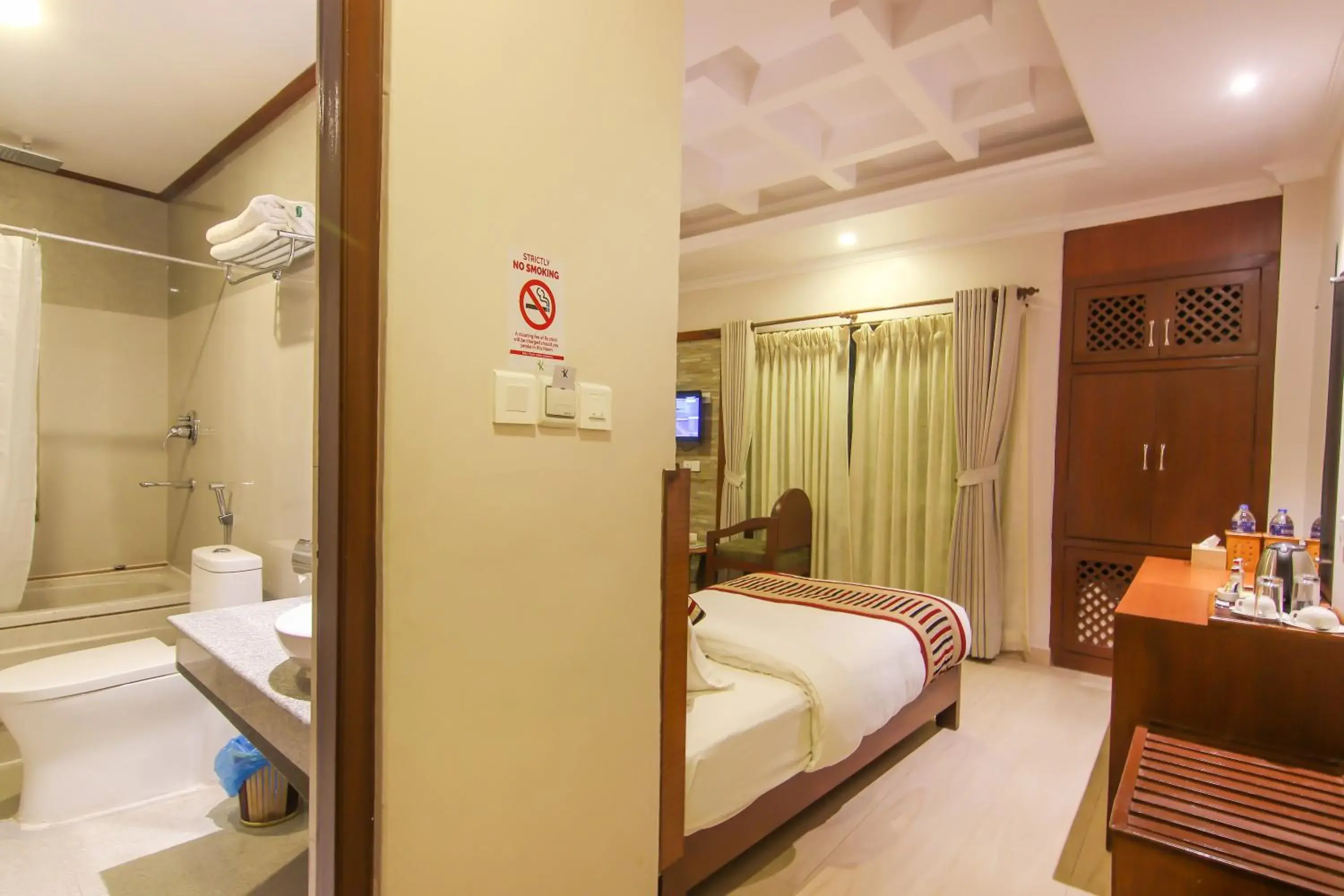 Bed in Kuti Resort & Spa Bed in Kuti Resort & Spa