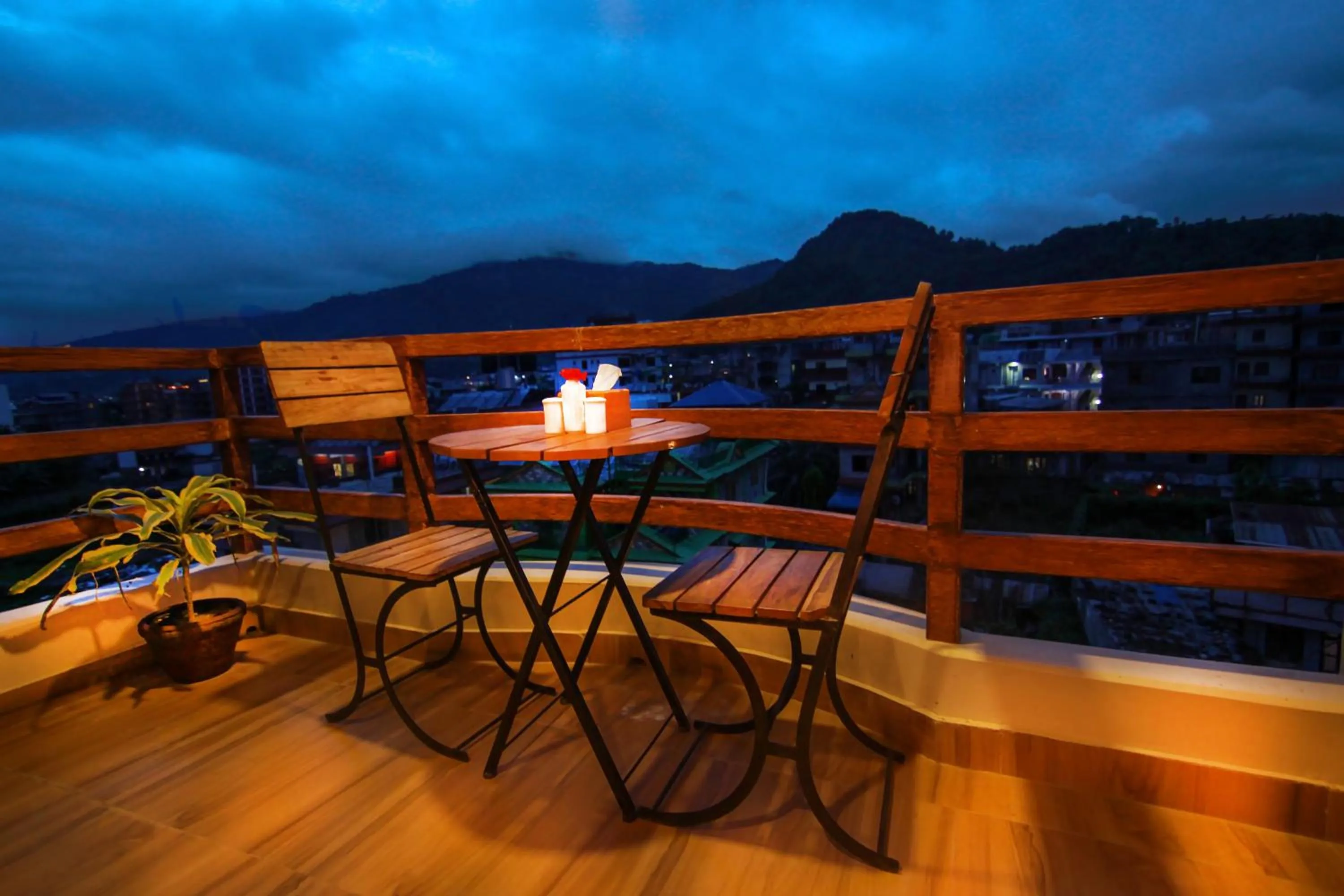 Balcony/Terrace in Kuti Resort & Spa