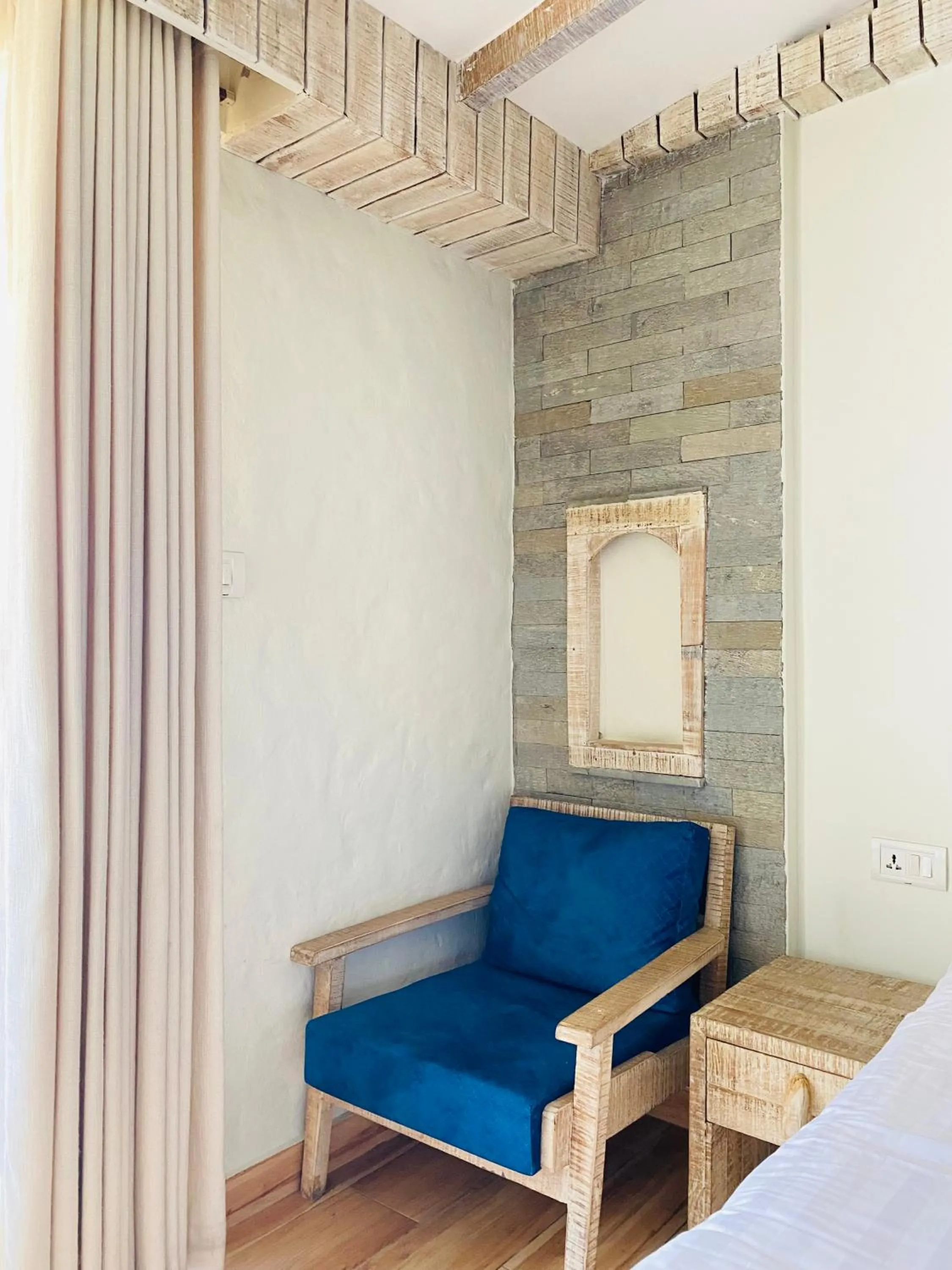 Bed in Kuti Resort & Spa