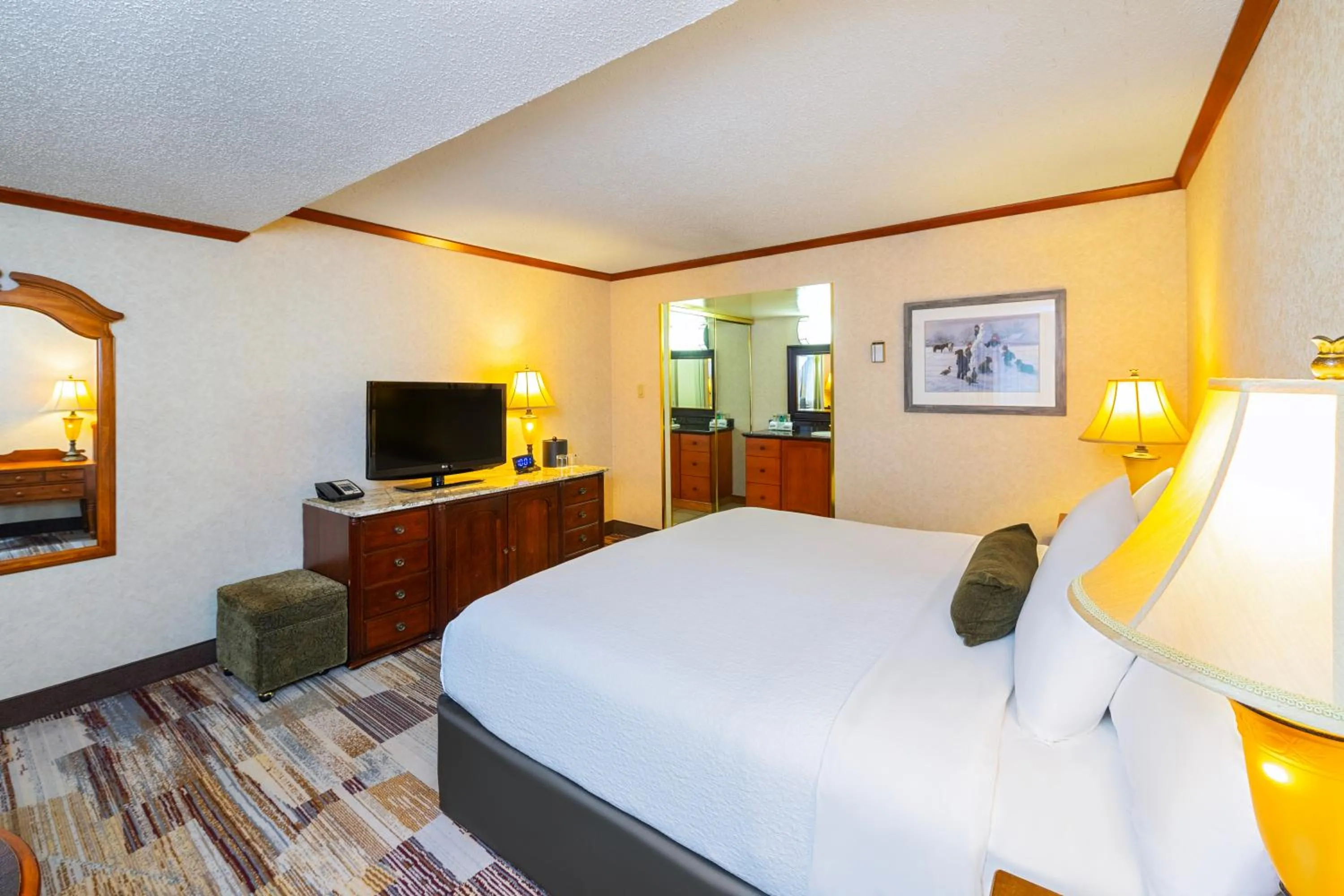 Coffee/tea facilities, Bed in Charltons Banff