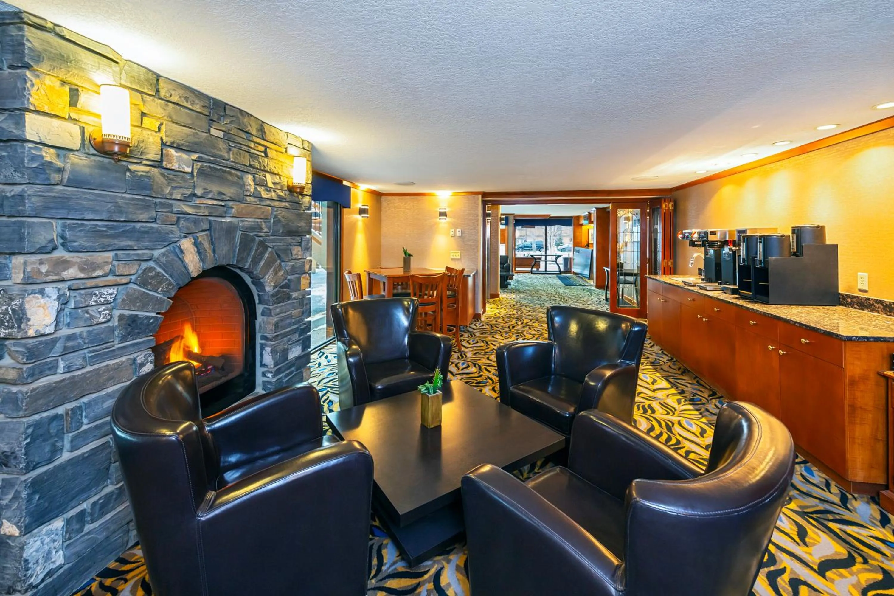 Lobby or reception in Charltons Banff