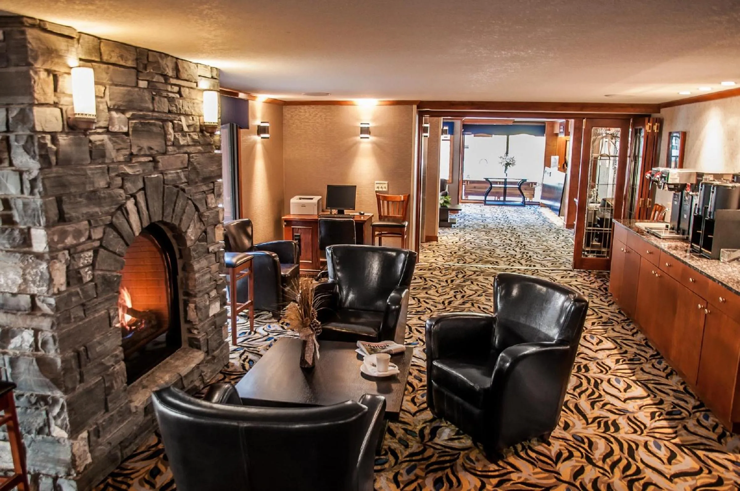 Lobby or reception in Charltons Banff