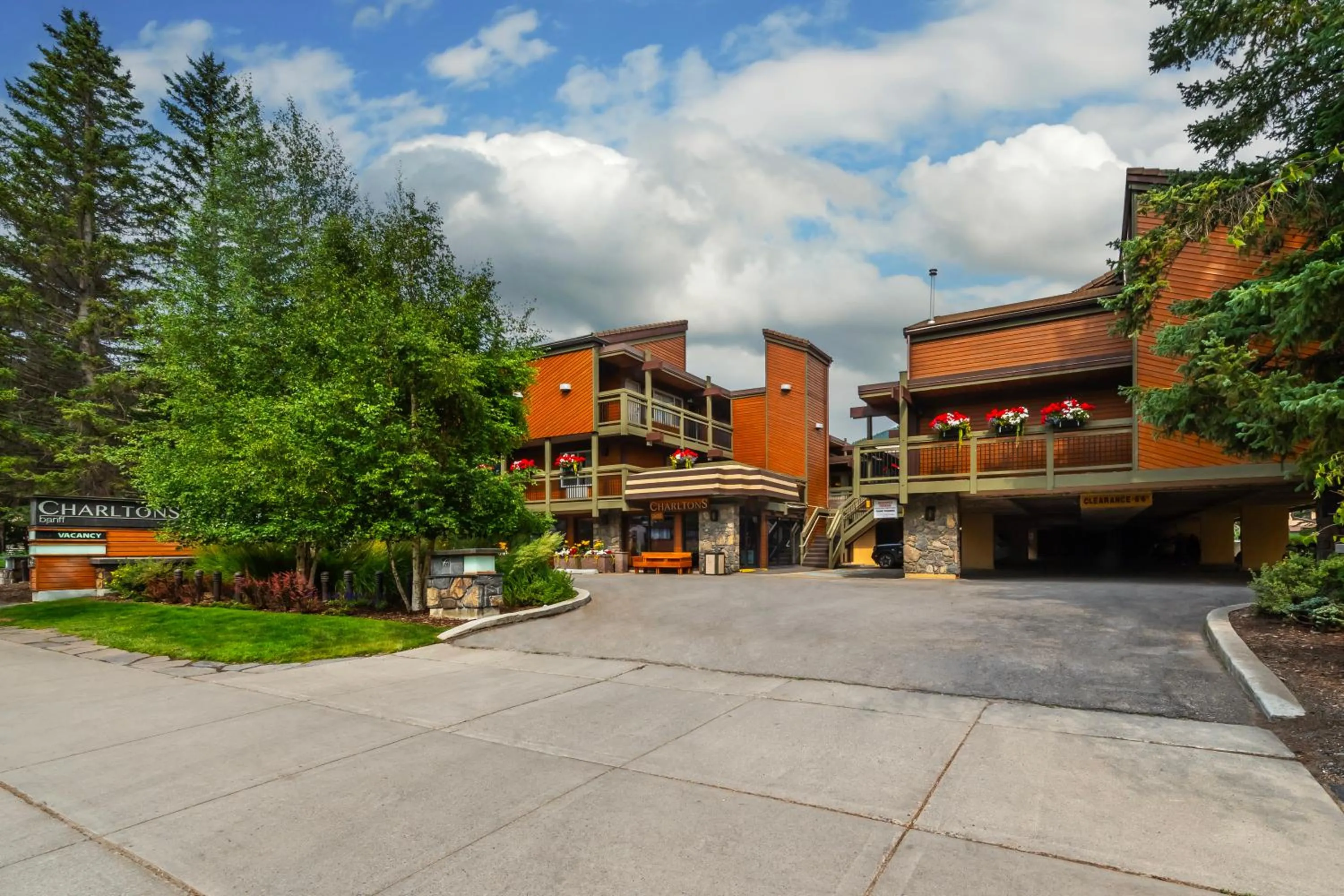 Facade/entrance in Charltons Banff