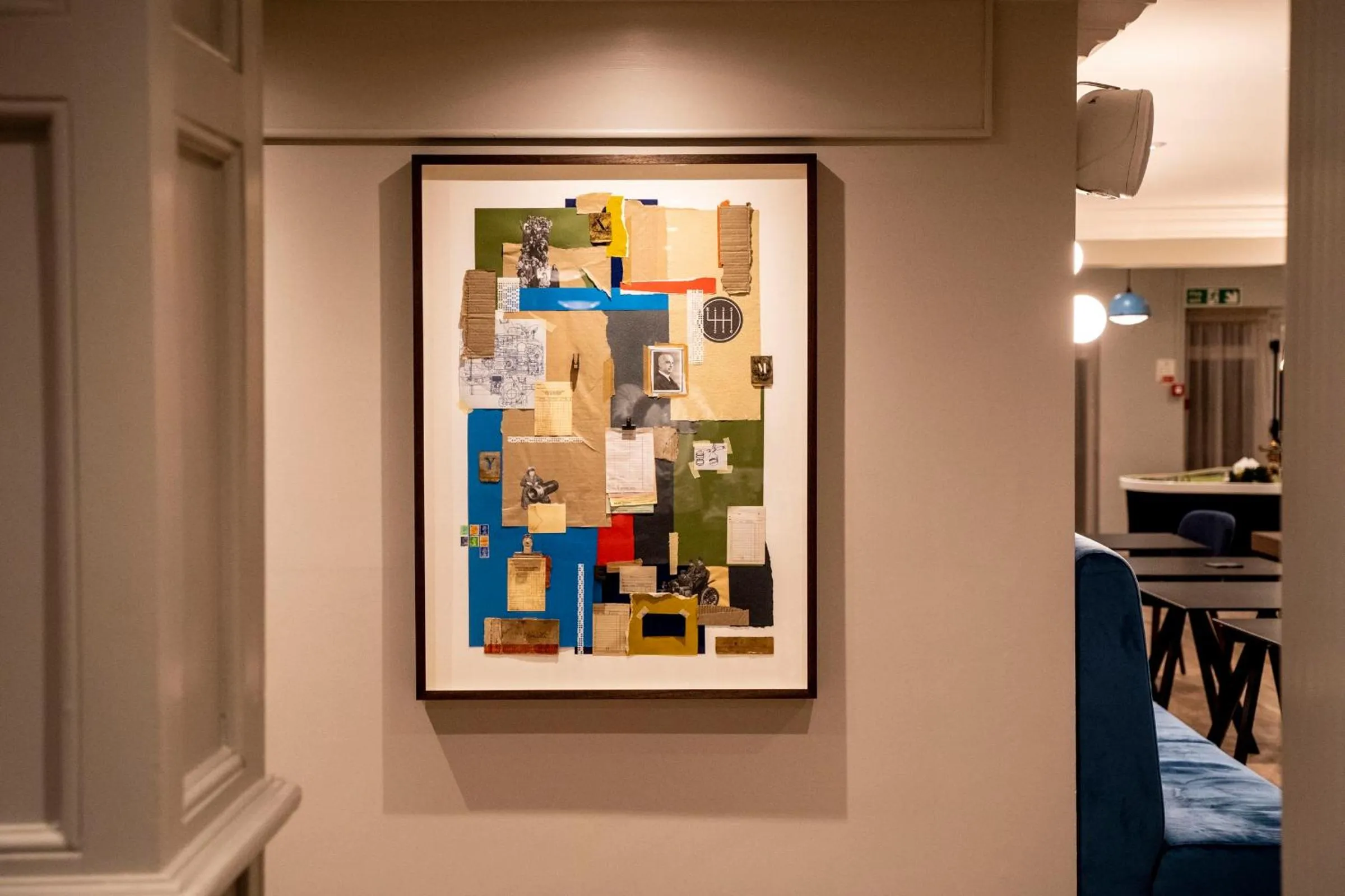 Decorative detail in Mercure Birmingham West Hotel