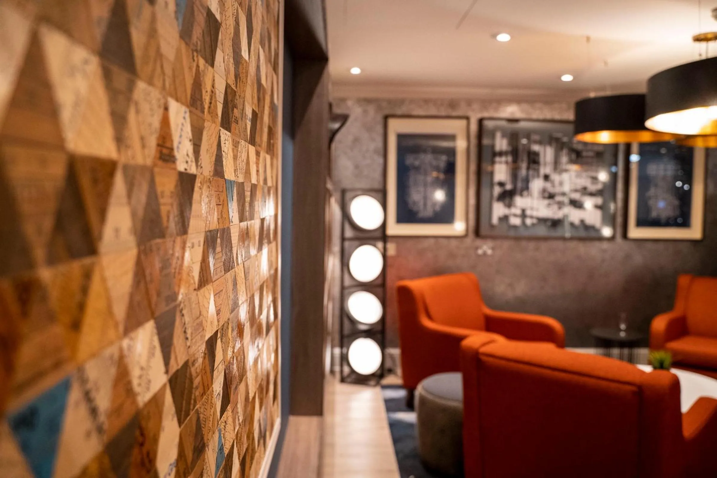 Decorative detail in Mercure Birmingham West Hotel